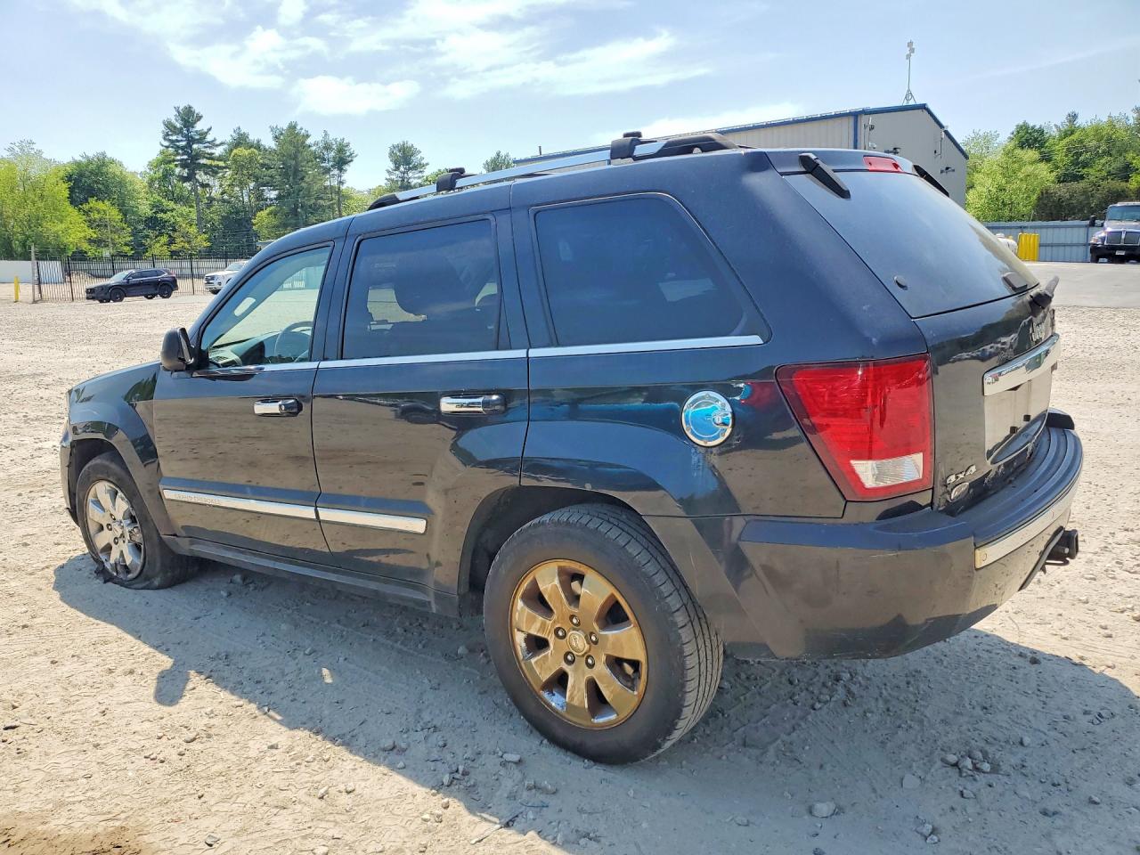 2009 Jeep Grand Cherokee Overland Black vin: 1J8HR68T99C553096