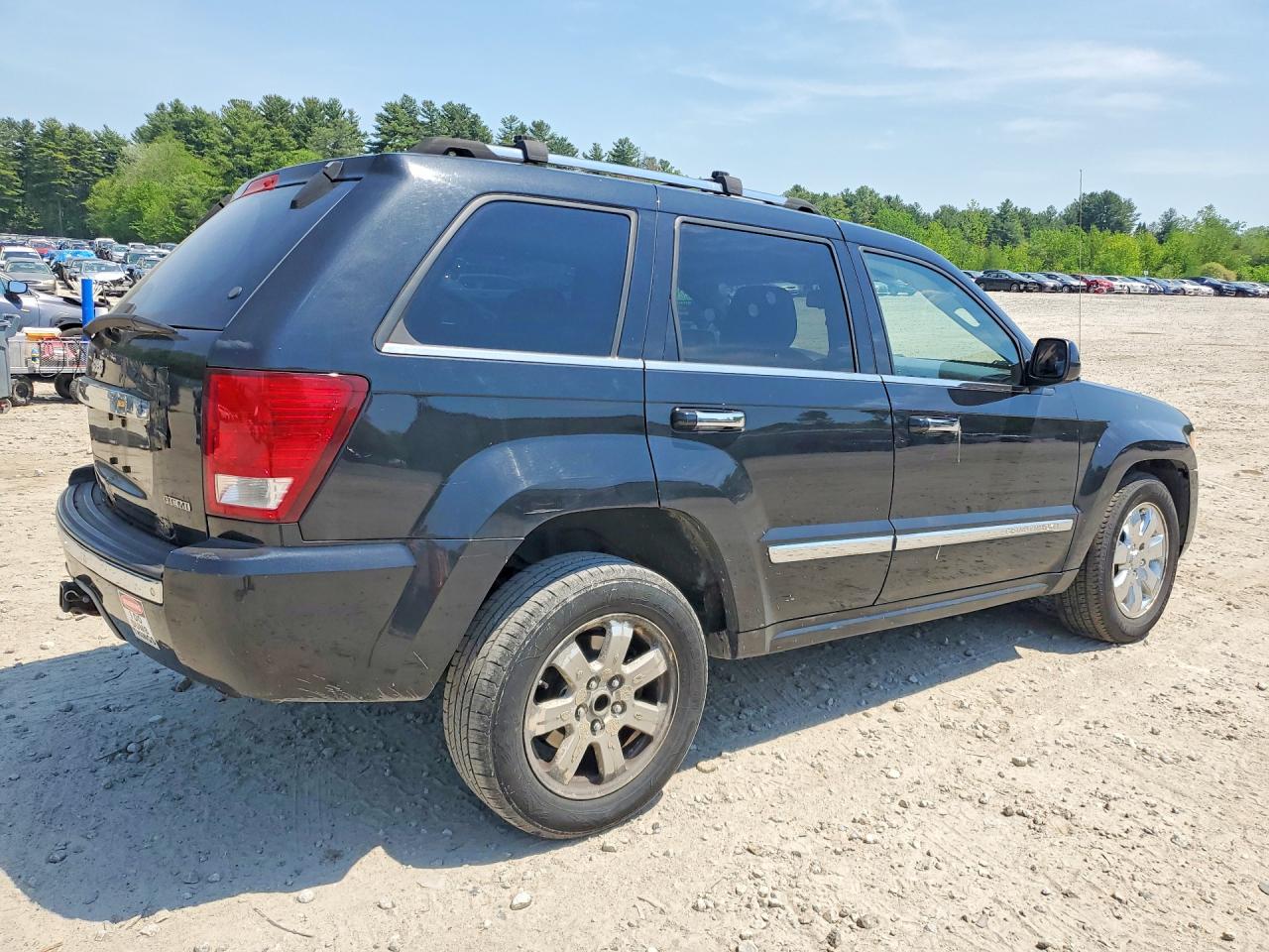 2009 Jeep Grand Cherokee Overland Black vin: 1J8HR68T99C553096