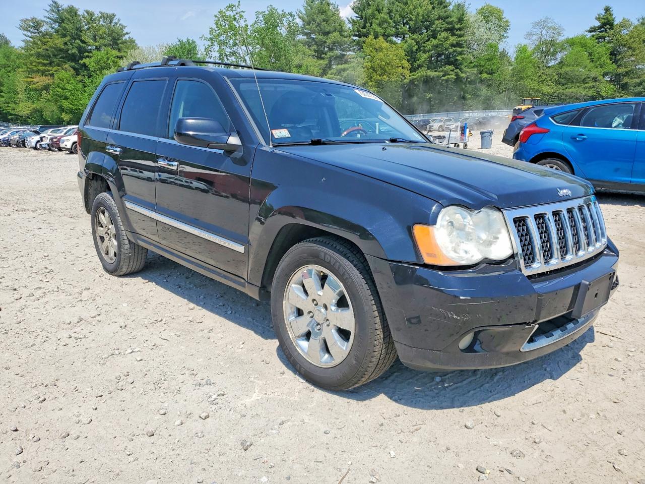 2009 Jeep Grand Cherokee Overland Black vin: 1J8HR68T99C553096