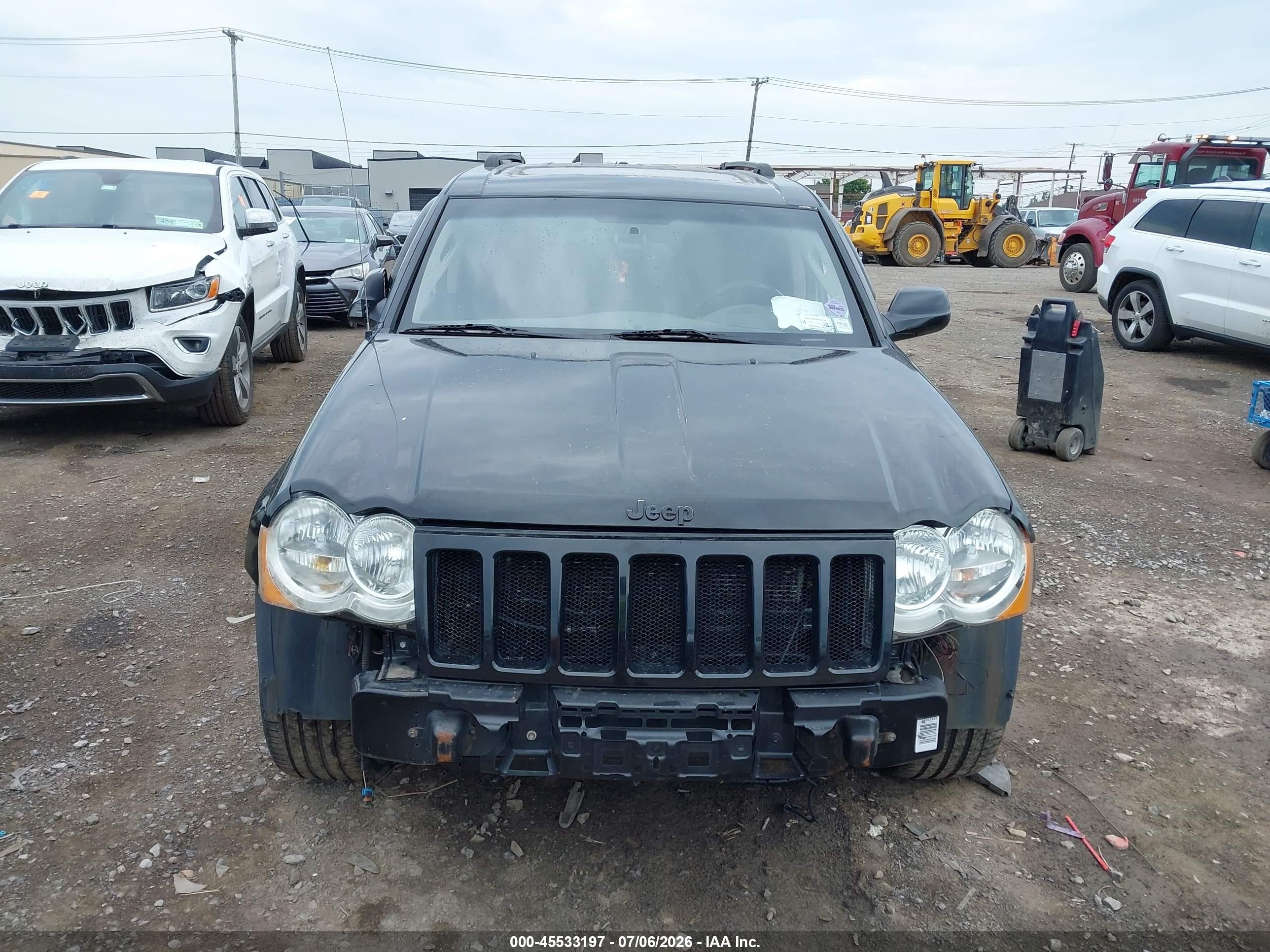 2008 Jeep Grand Cherokee Srt8 Black vin: 1J8HR78318C112244
