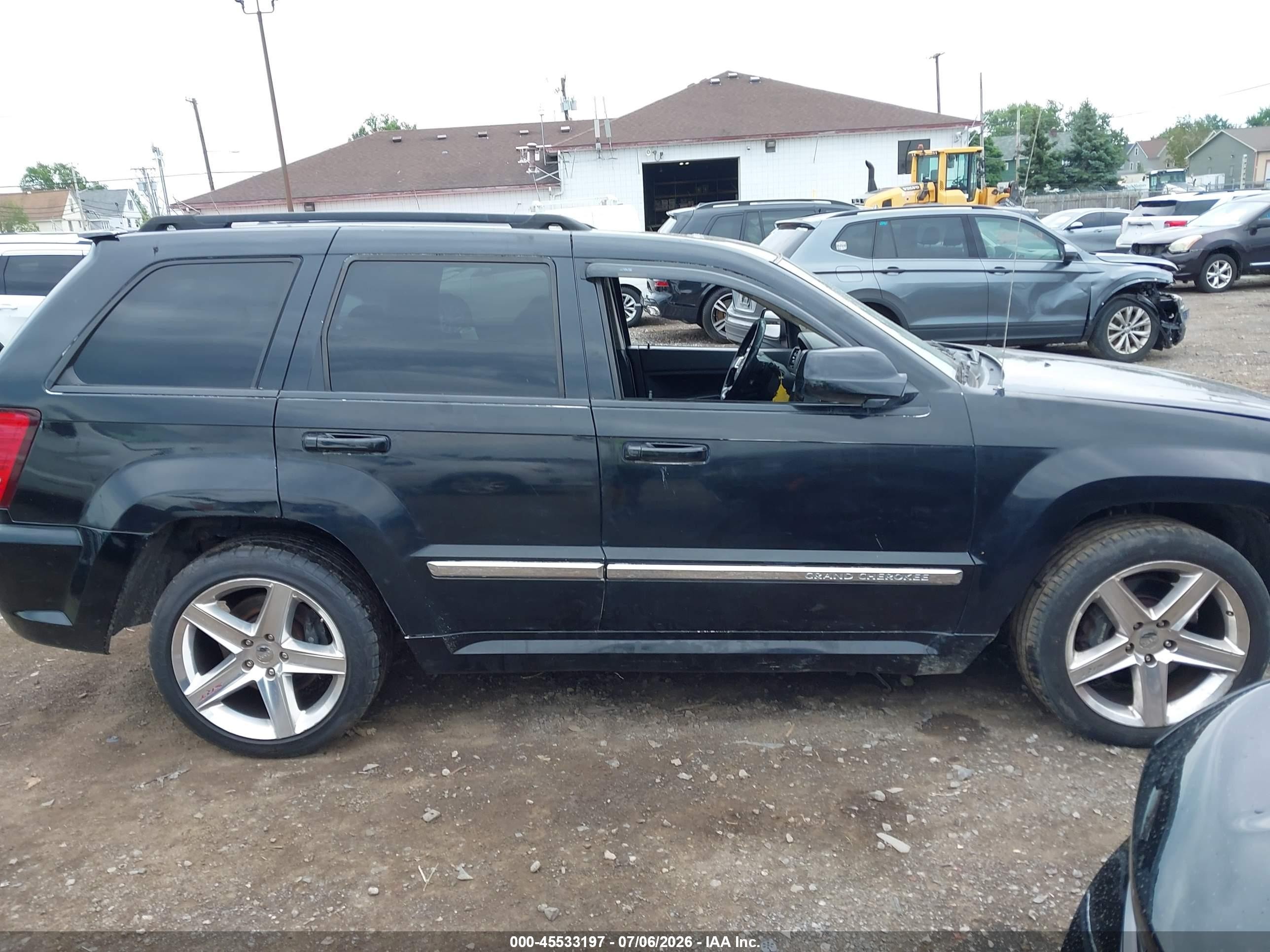 2008 Jeep Grand Cherokee Srt8 Black vin: 1J8HR78318C112244