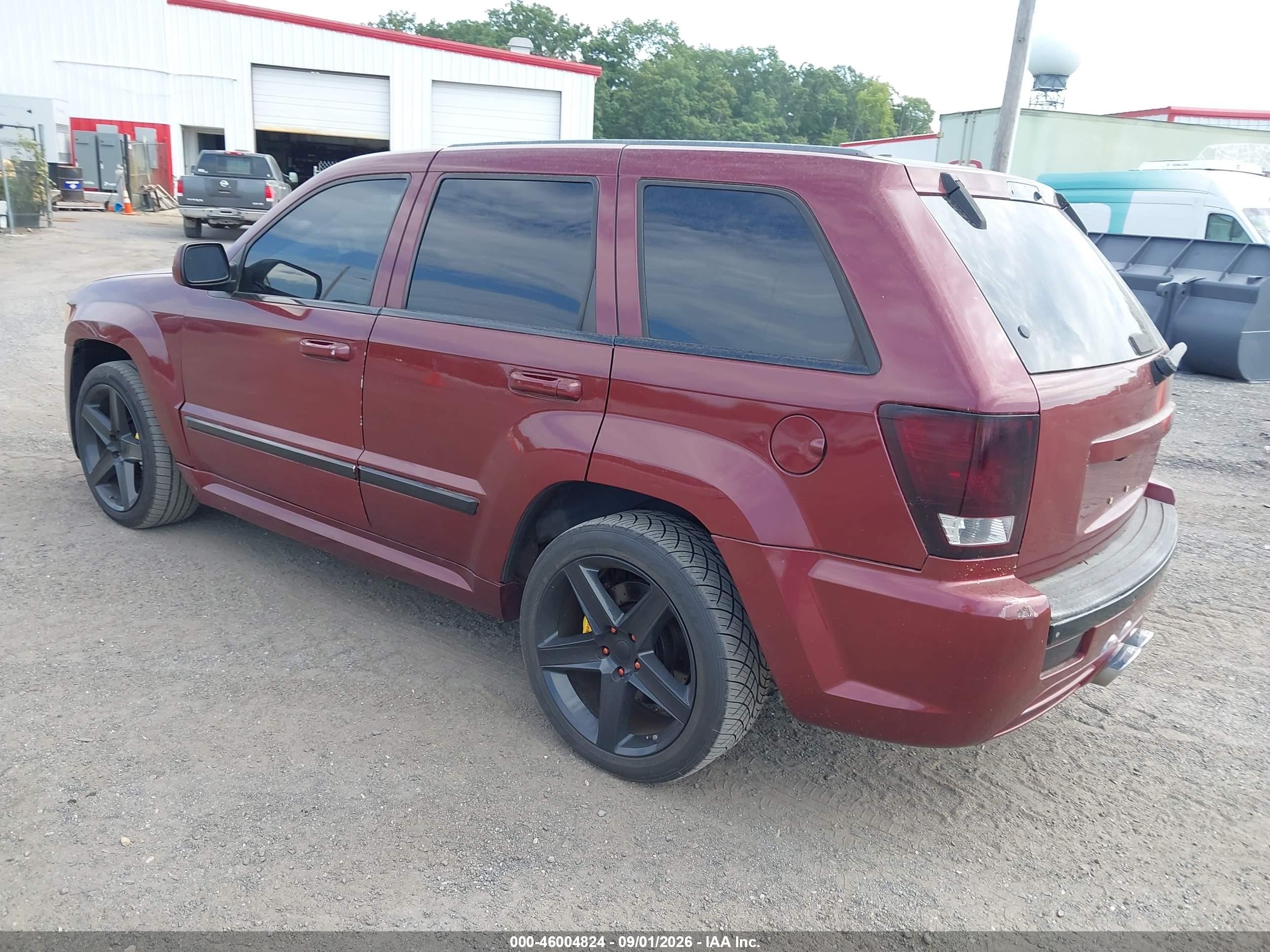 2008 Jeep Grand Cherokee Srt8 Красный vin: 1J8HR78328C201014