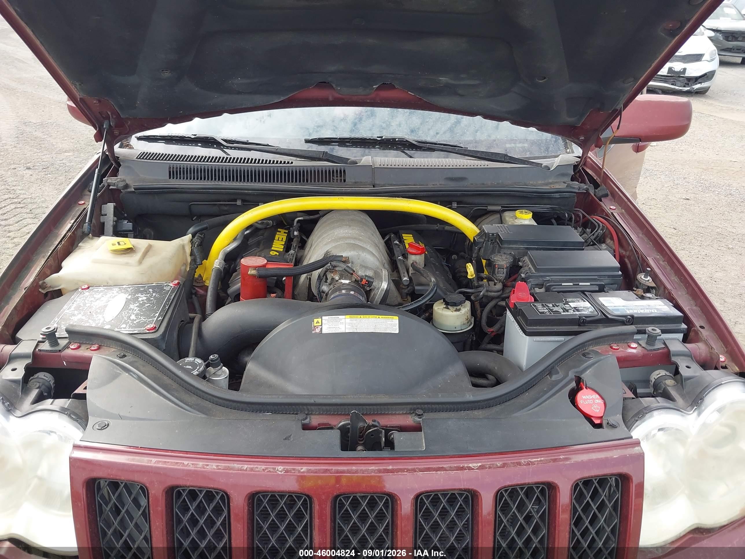 2008 Jeep Grand Cherokee Srt8 Красный vin: 1J8HR78328C201014