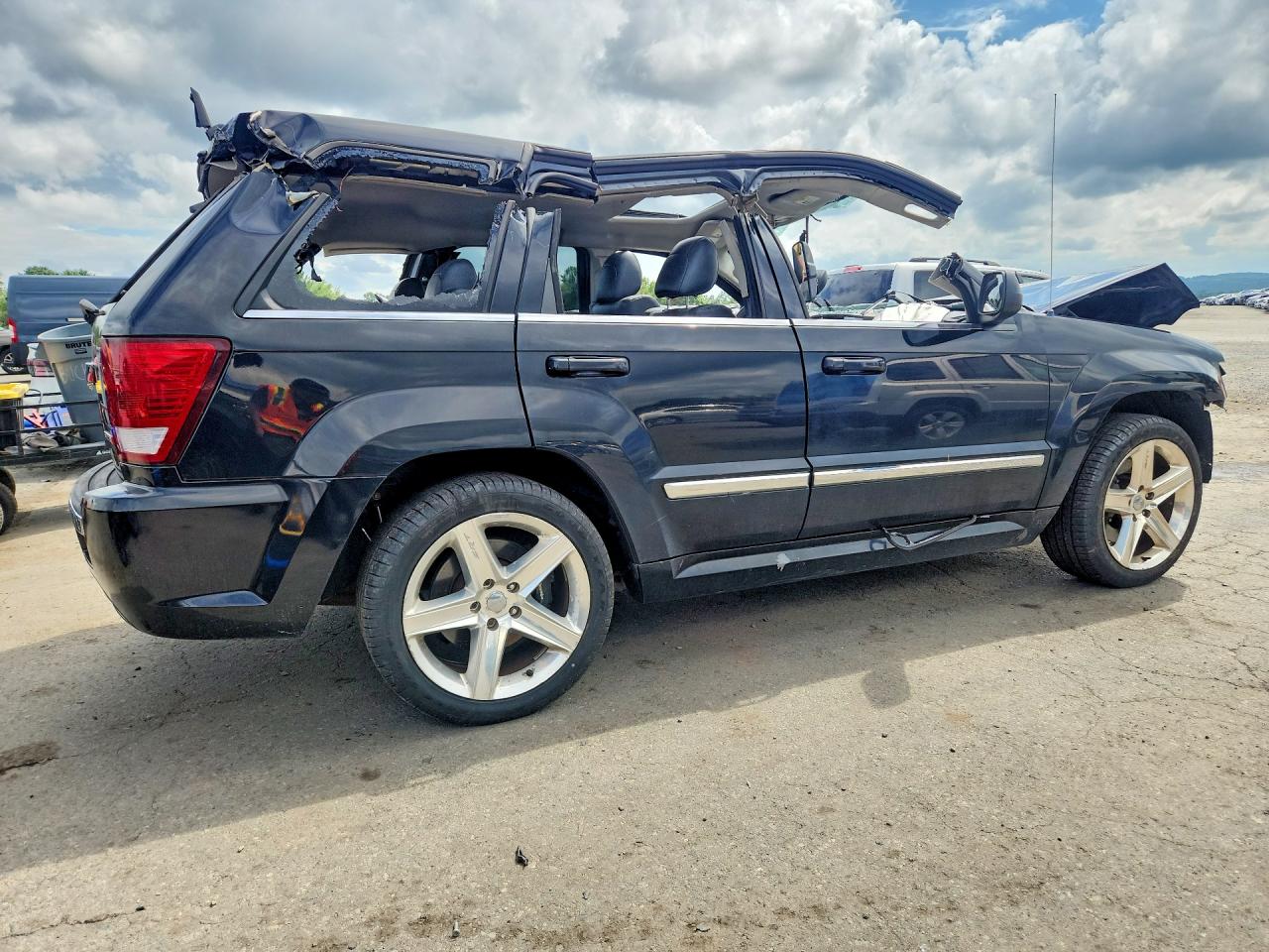 2008 Jeep Grand Cherokee Srt-8 Black vin: 1J8HR78348C101013