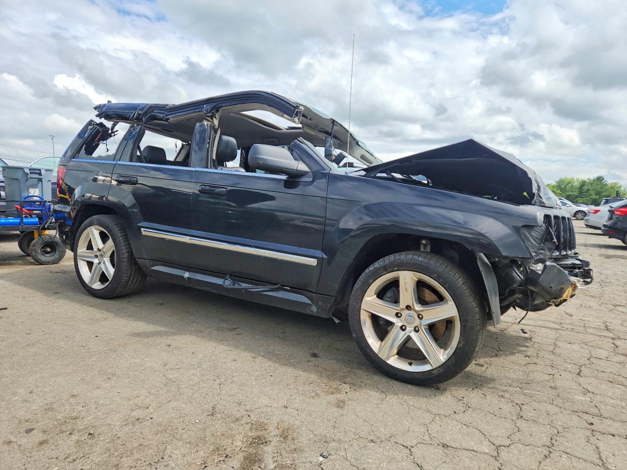 2008 Jeep Grand Cherokee Srt-8 Black vin: 1J8HR78348C101013