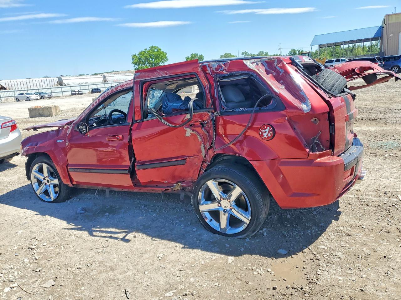 2006 Jeep Grand Cherokee Srt-8 Red vin: 1J8HR78366C214989