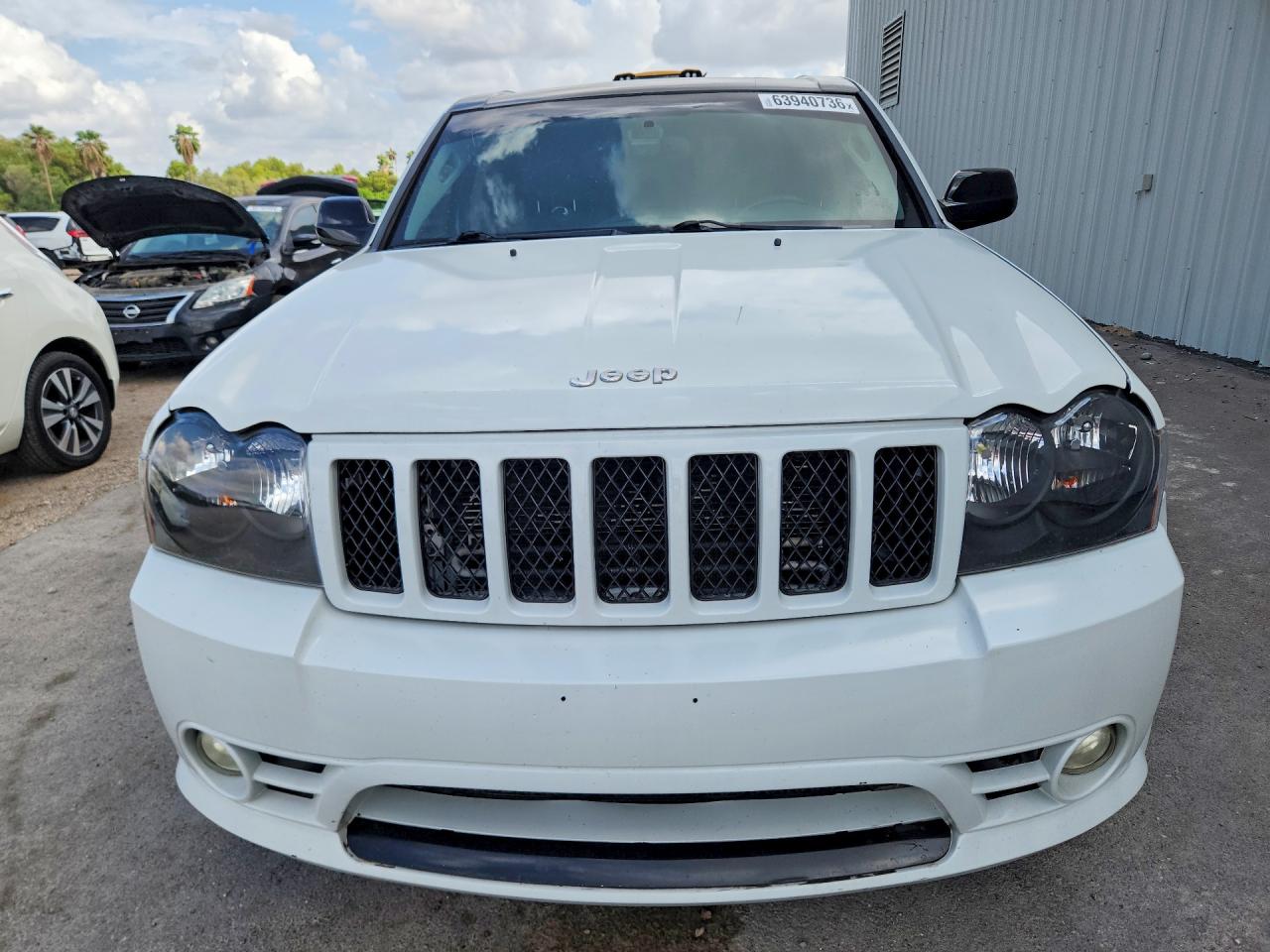 2007 Jeep Grand Cherokee Srt-8 Белый vin: 1J8HR78387C519489