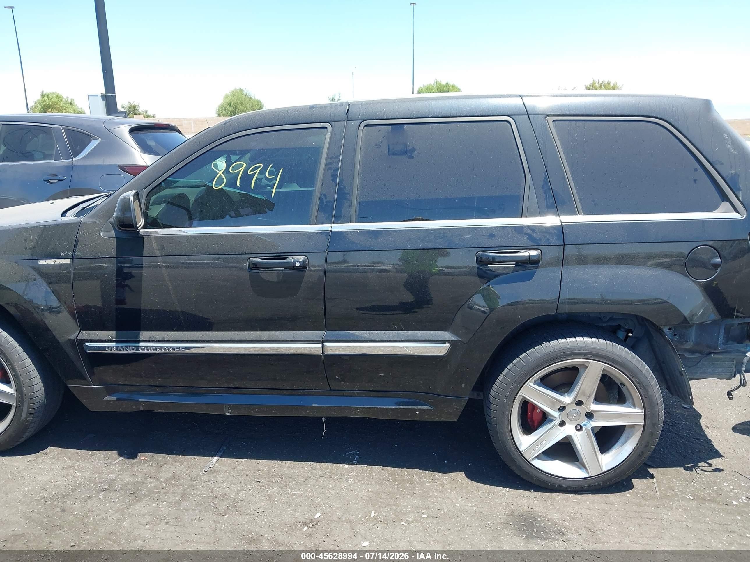 2007 Jeep Grand Cherokee Srt8 Черный vin: 1J8HR78397C651791