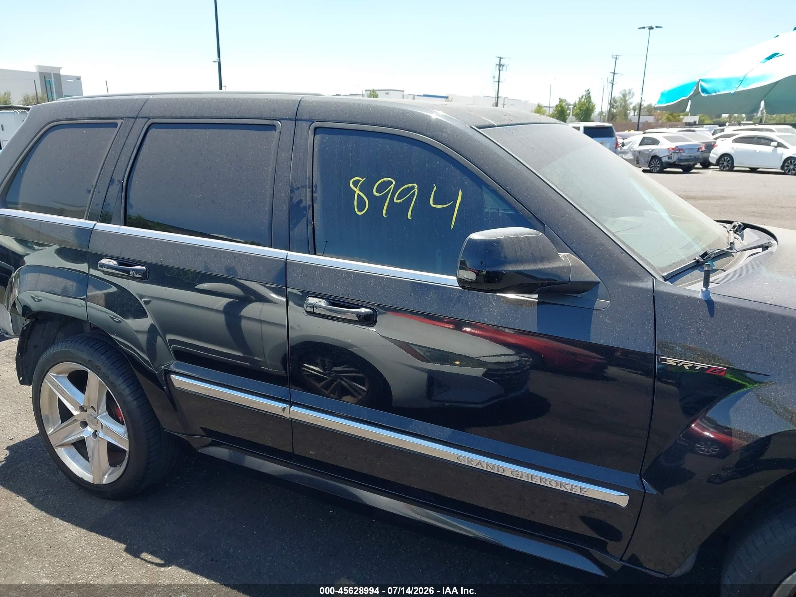 2007 Jeep Grand Cherokee Srt8 Черный vin: 1J8HR78397C651791