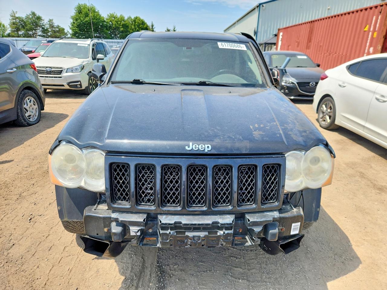 2009 Jeep Grand Cherokee Srt-8 Black vin: 1J8HR78W49C552373