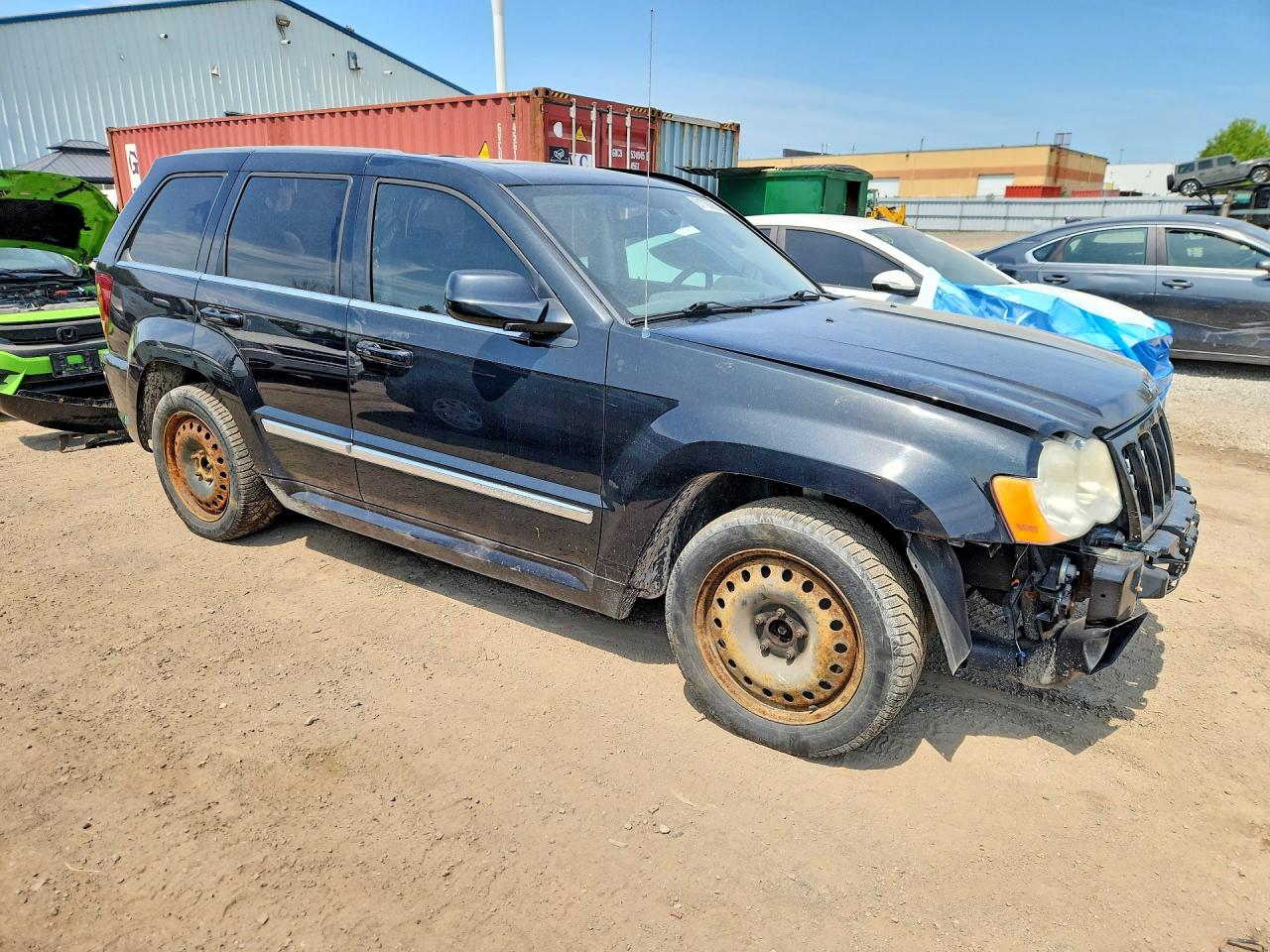 2009 Jeep Grand Cherokee Srt-8 Black vin: 1J8HR78W49C552373