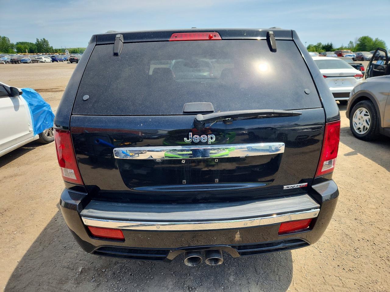 2009 Jeep Grand Cherokee Srt-8 Black vin: 1J8HR78W49C552373