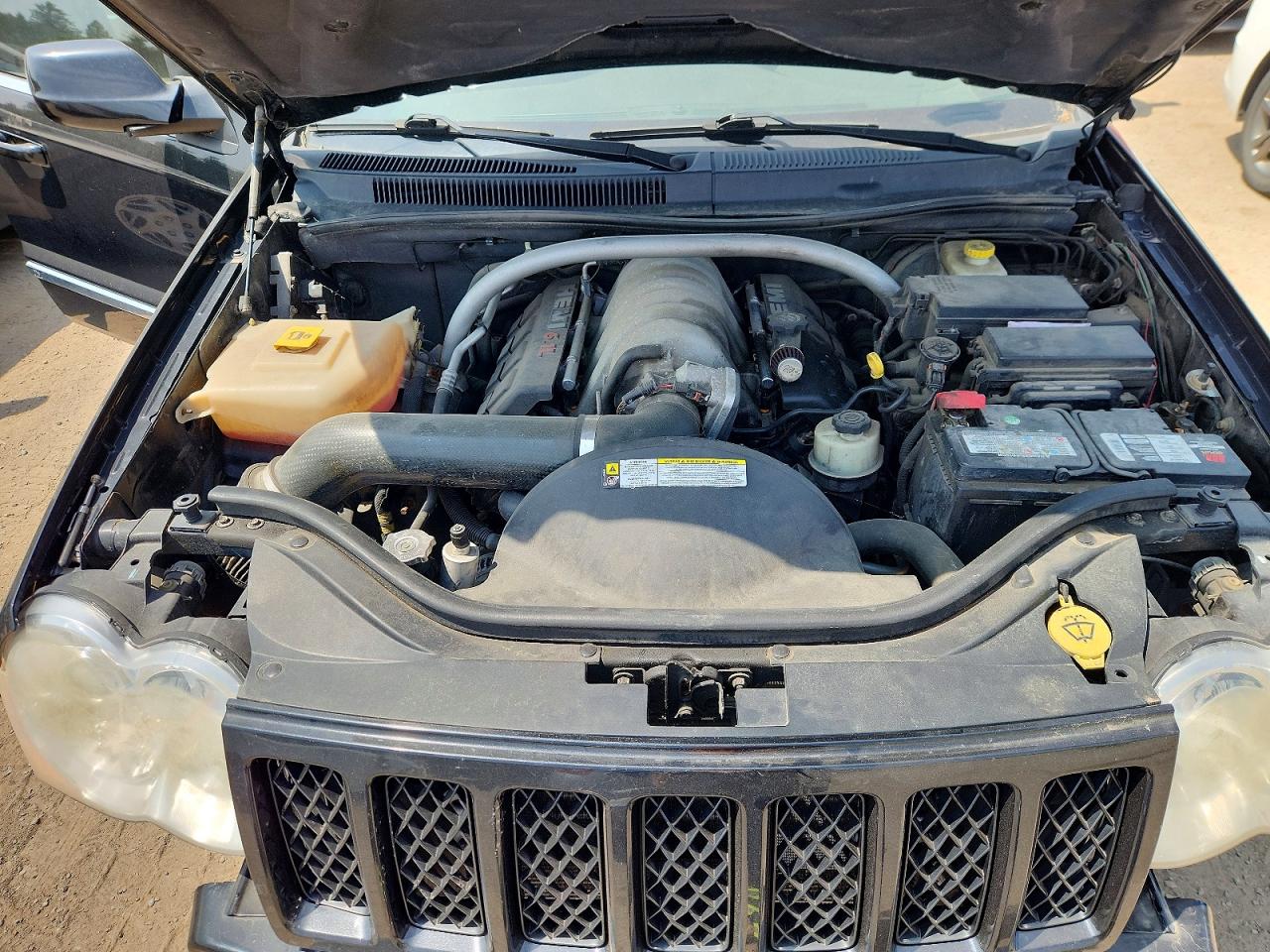 2009 Jeep Grand Cherokee Srt-8 Black vin: 1J8HR78W49C552373
