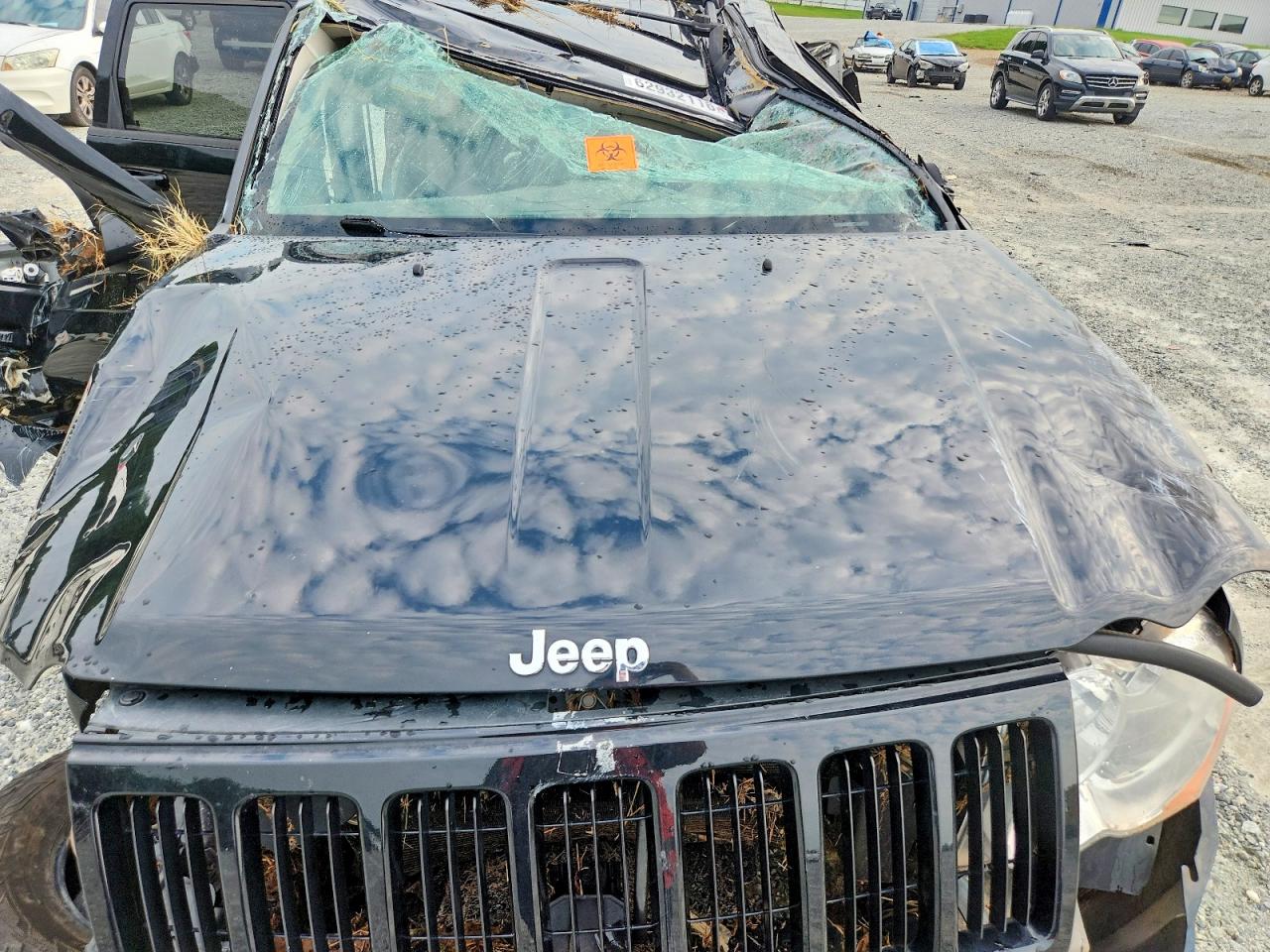 2008 Jeep Grand Cherokee Laredo Black vin: 1J8HS48N68C151061