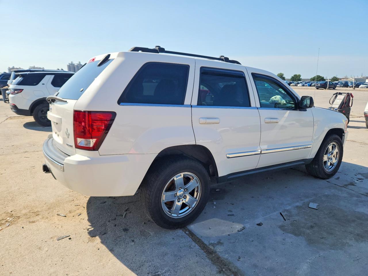 2007 Jeep Grand Cherokee Limited Белый vin: 1J8HS58227C686706