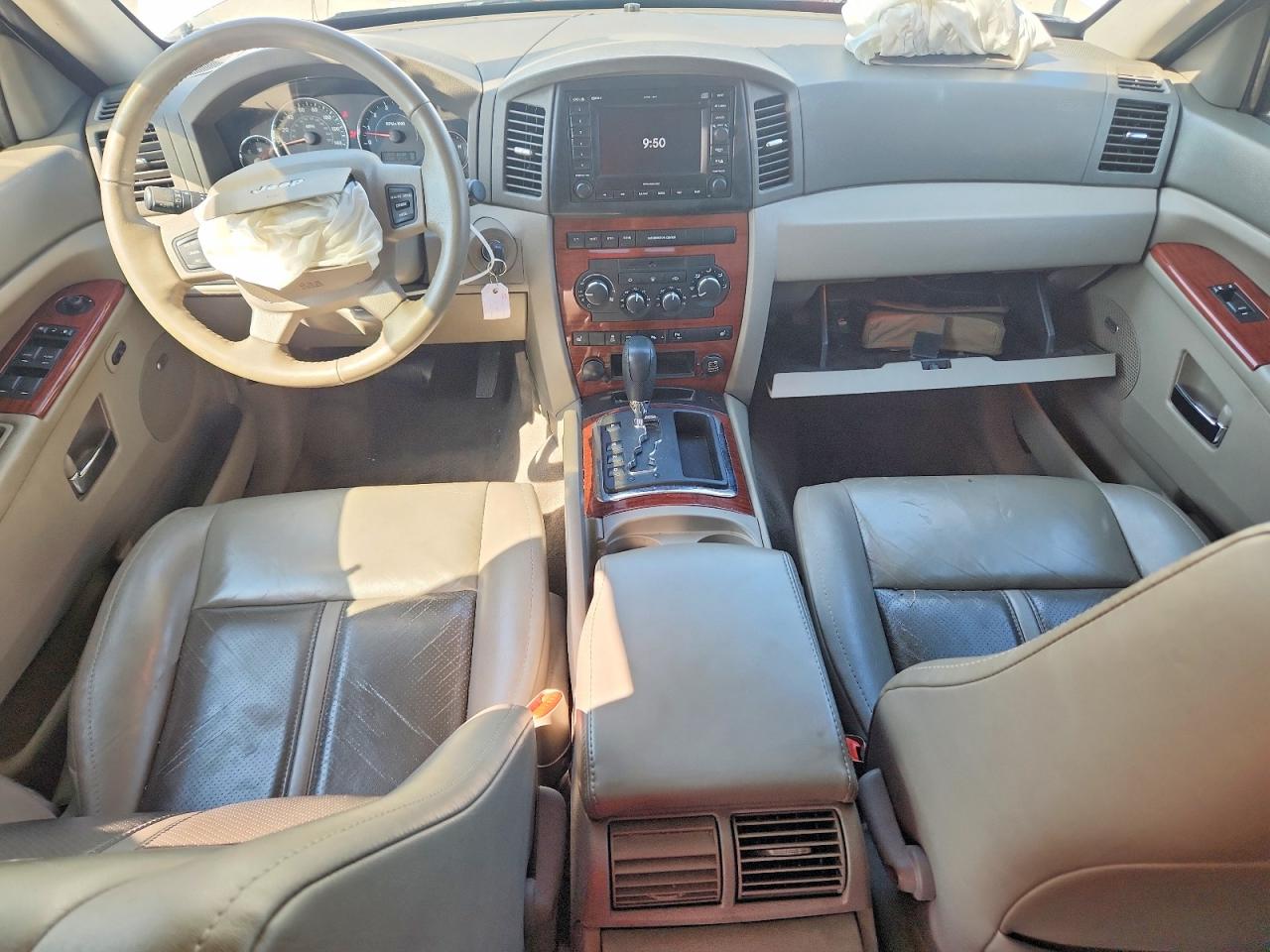 2007 Jeep Grand Cherokee Limited Белый vin: 1J8HS58227C686706