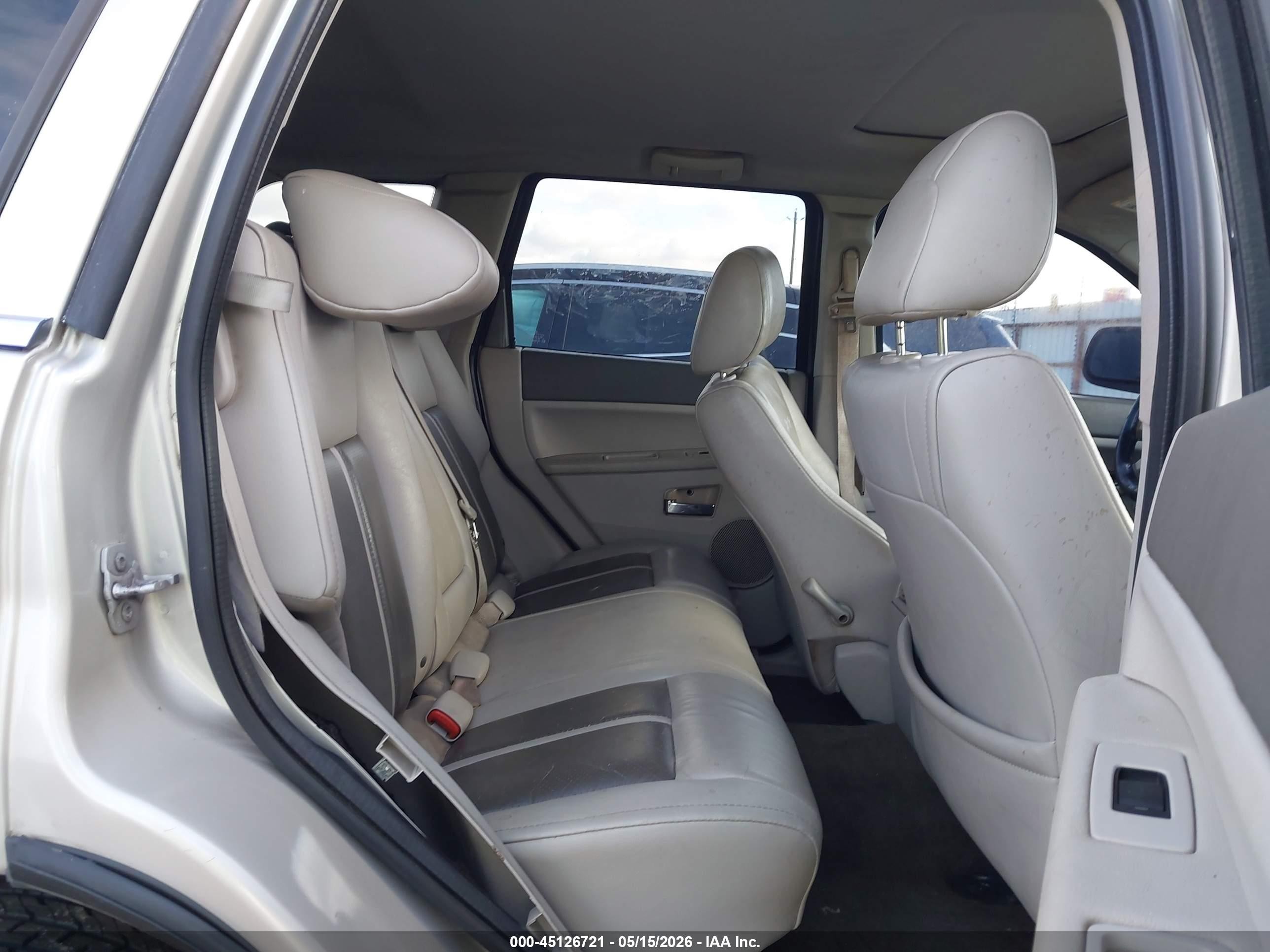 2007 Jeep Grand Cherokee Limited Желто-коричневый vin: 1J8HS58M07C663376