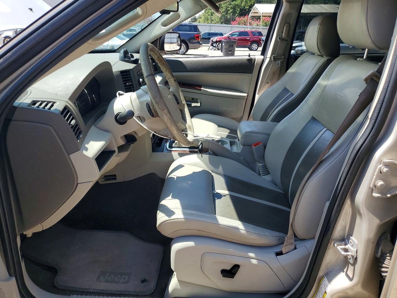 2007 Jeep Grand Cherokee Limited Silver vin: 1J8HS58M47C677121
