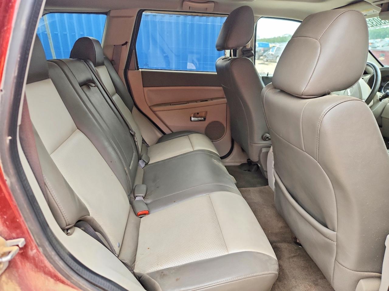 2008 Jeep Grand Cherokee Limited Burgundy vin: 1J8HS58N58C227729