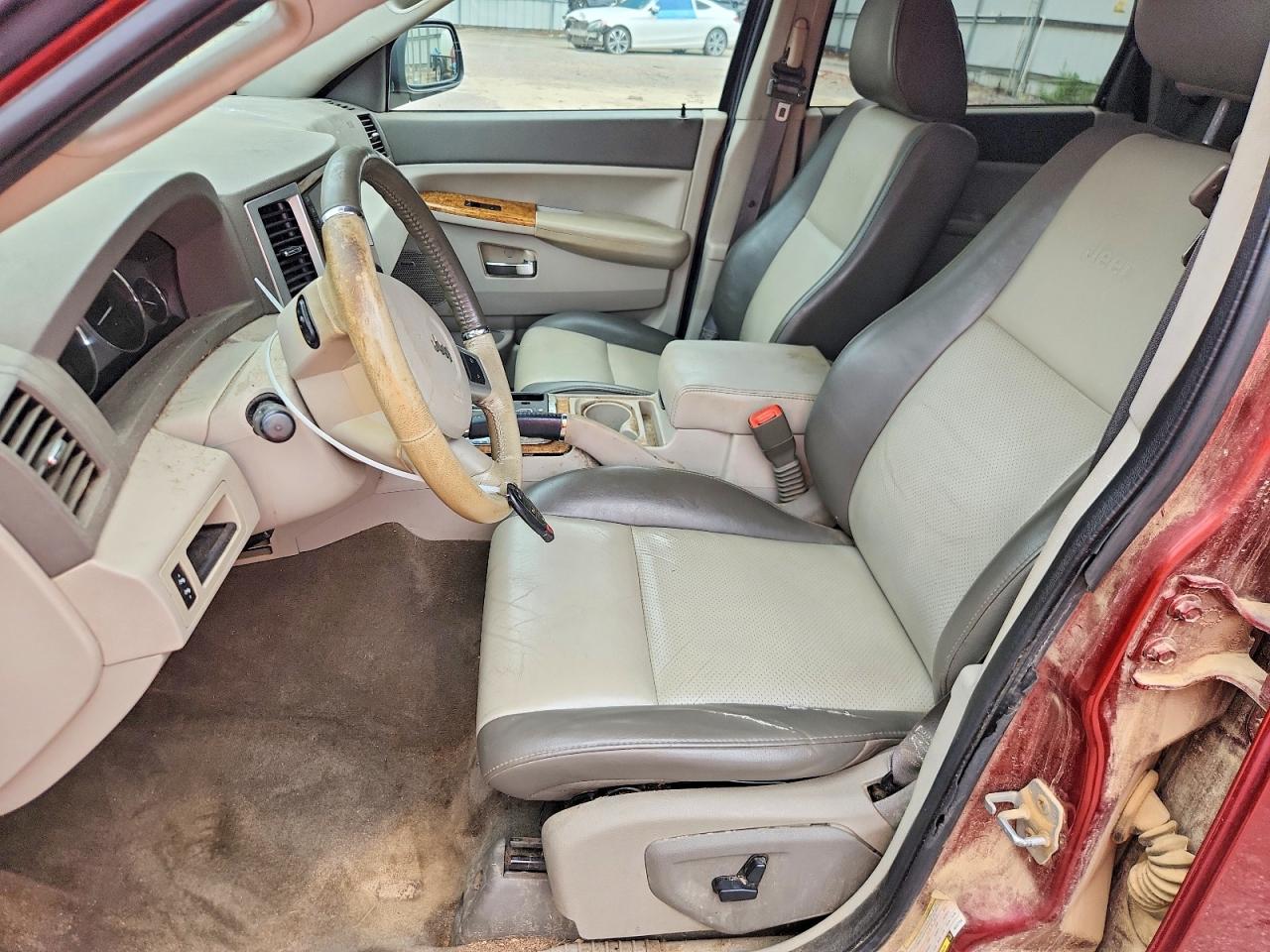2008 Jeep Grand Cherokee Limited Burgundy vin: 1J8HS58N58C227729