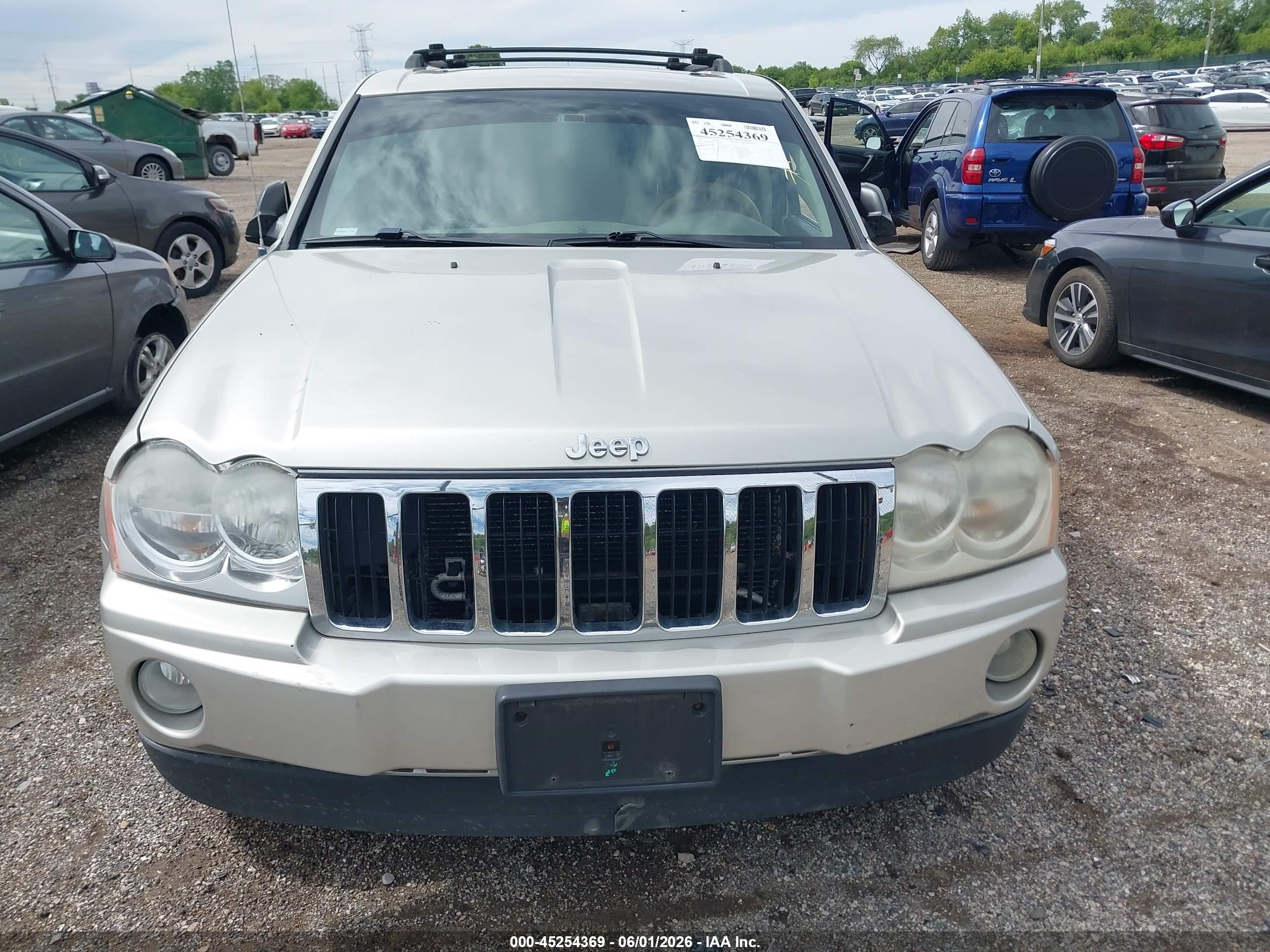 2007 Jeep Grand Cherokee Limited Gold vin: 1J8HS58N87C501326