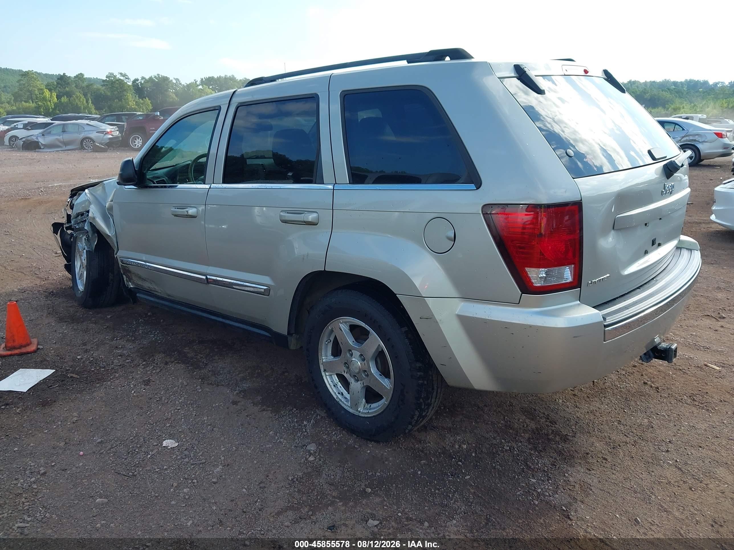 2007 Jeep Grand Cherokee Limited Tan vin: 1J8HS58P27C532895