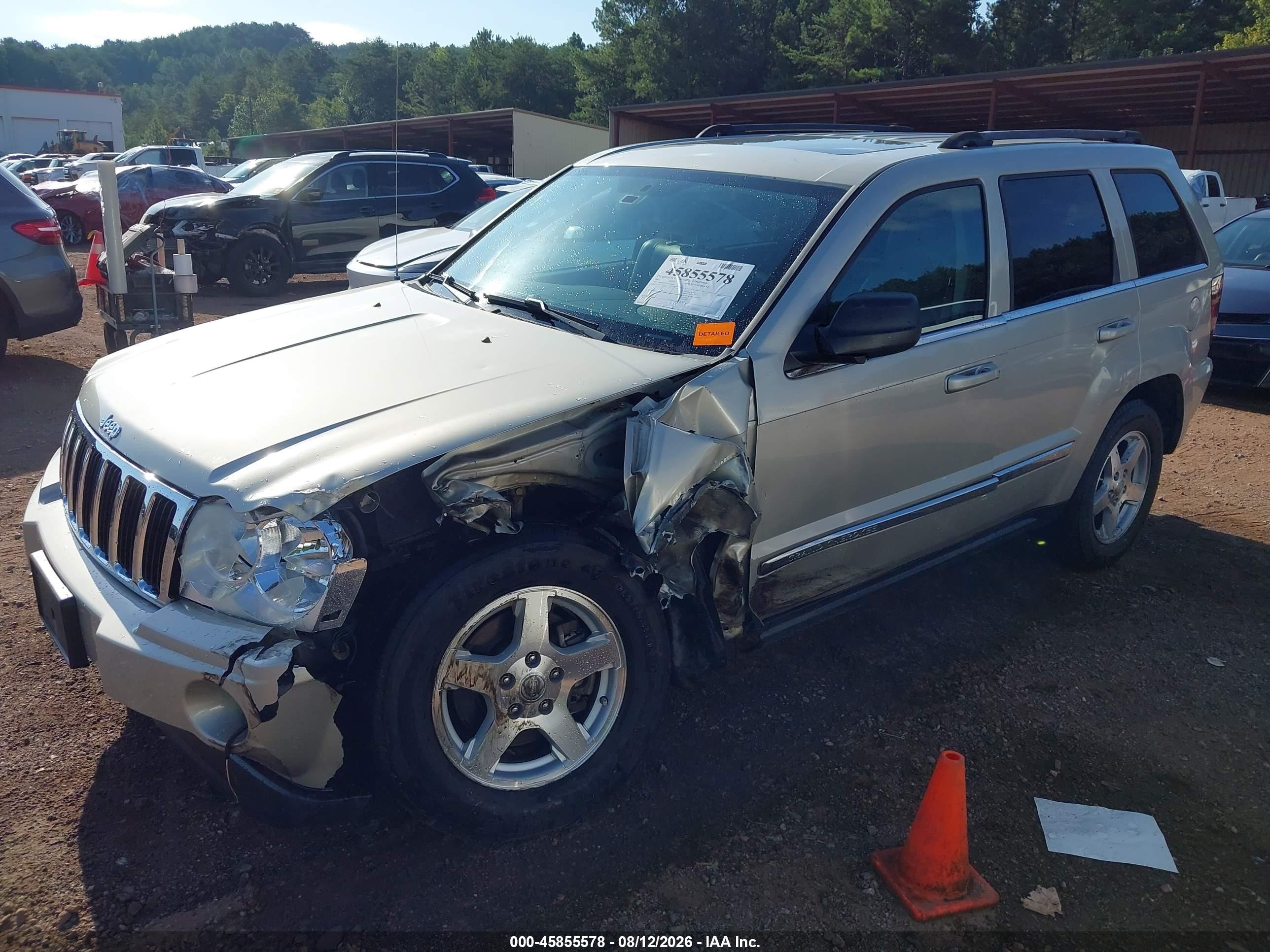 2007 Jeep Grand Cherokee Limited Tan vin: 1J8HS58P27C532895