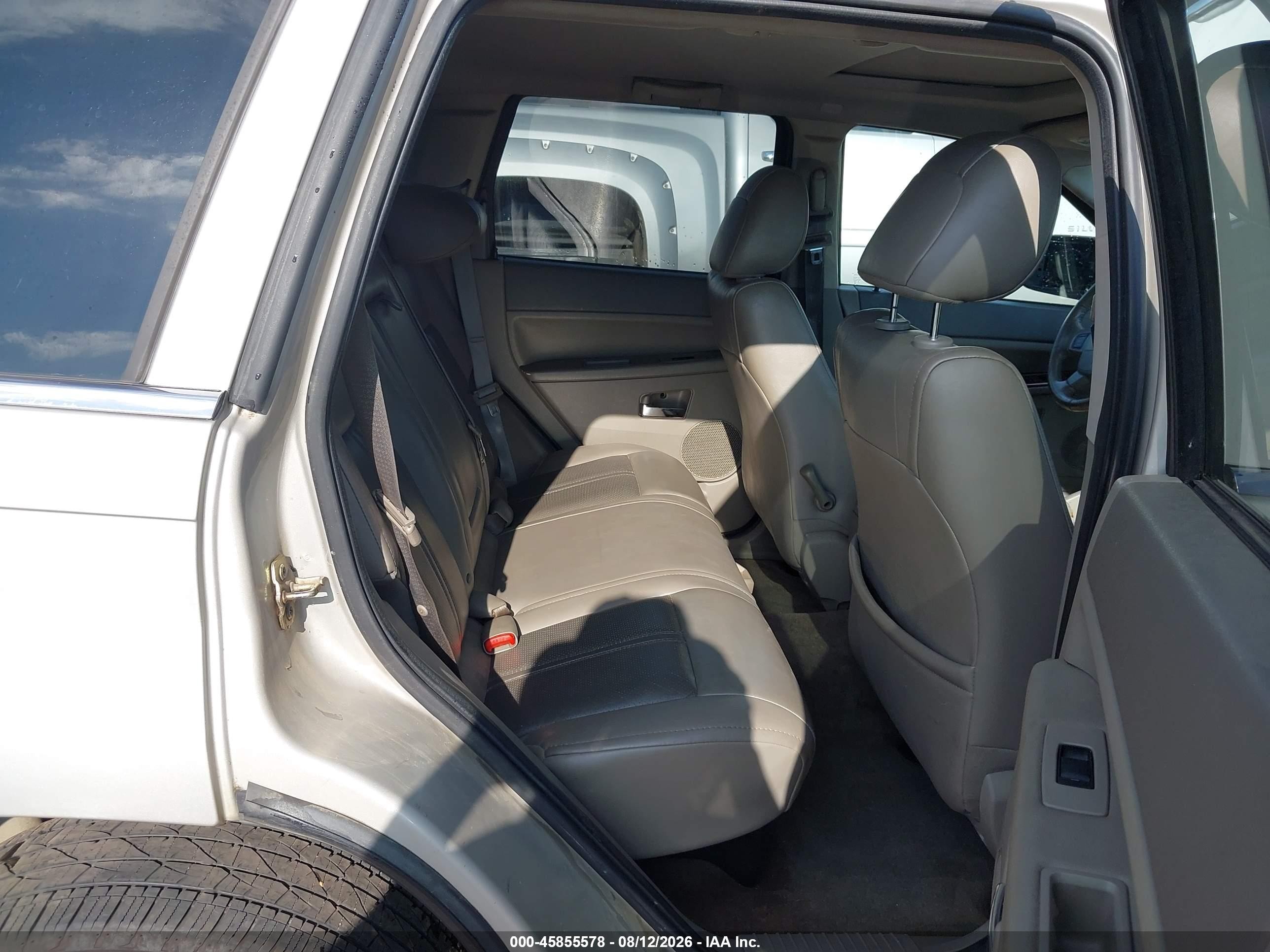 2007 Jeep Grand Cherokee Limited Tan vin: 1J8HS58P27C532895