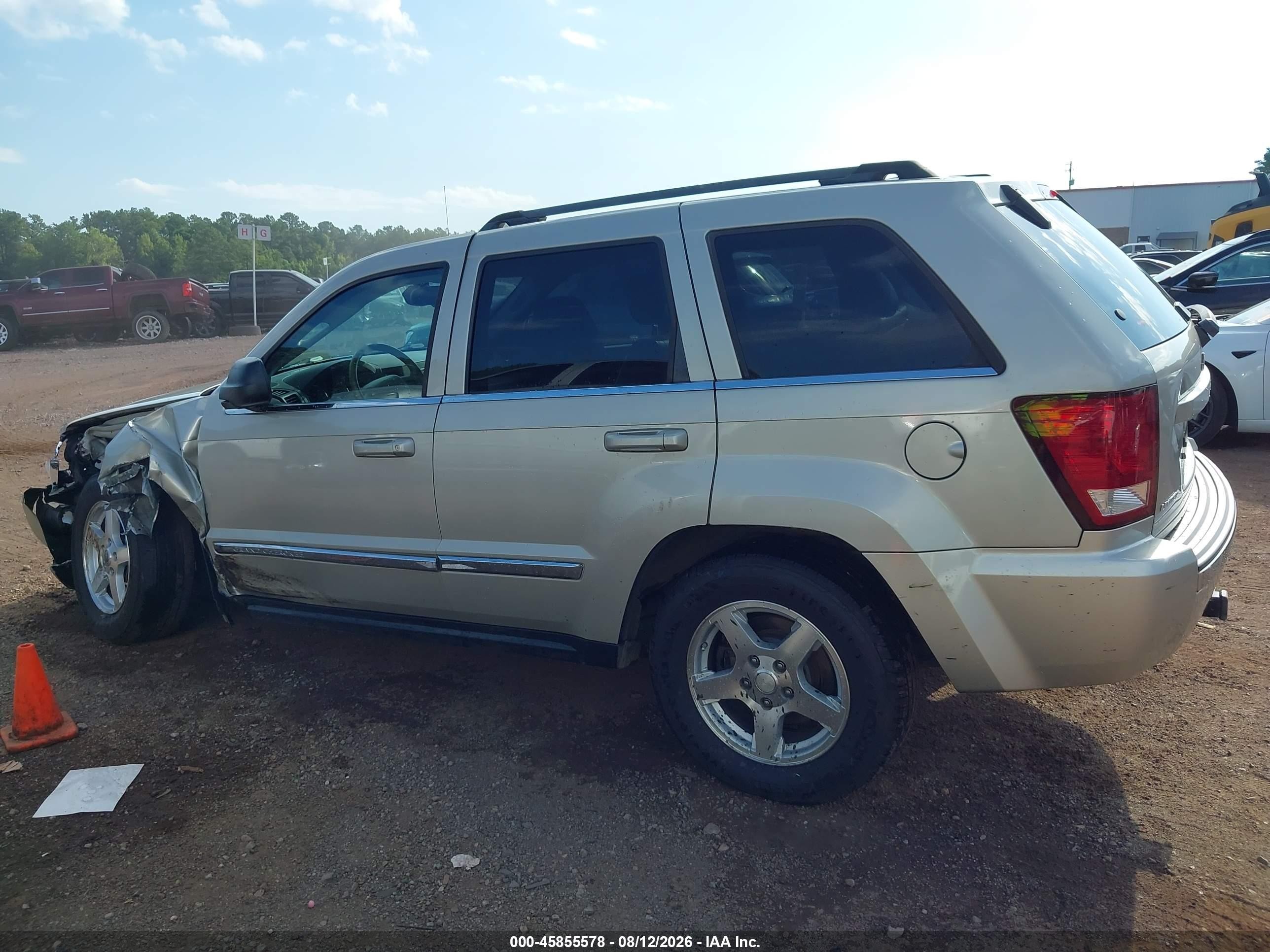 2007 Jeep Grand Cherokee Limited Tan vin: 1J8HS58P27C532895