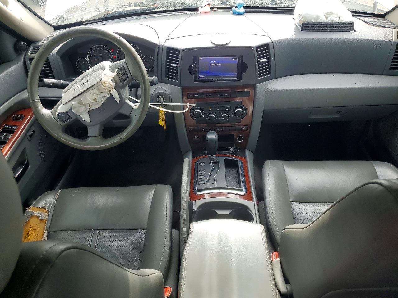 2007 Jeep Grand Cherokee Limited Silver vin: 1J8HS58P27C535649