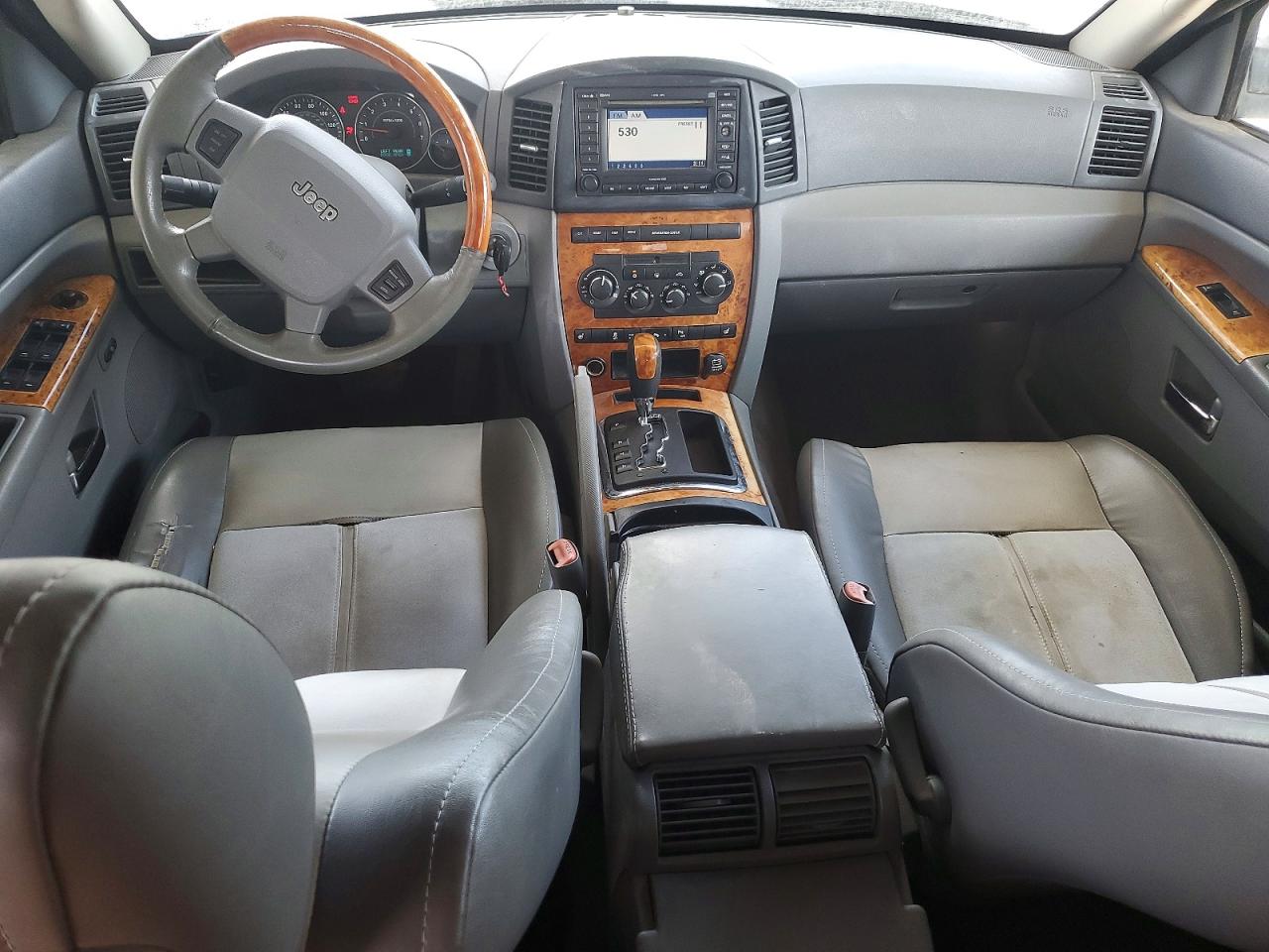 2006 Jeep Grand Cherokee Overland Silver vin: 1J8HS68276C218779