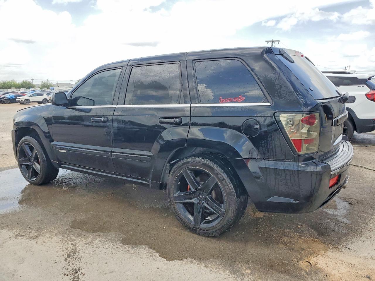 2007 Jeep Grand Cherokee Overland Black vin: 1J8HS68287C513231