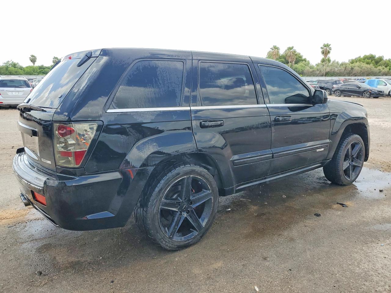 2007 Jeep Grand Cherokee Overland Black vin: 1J8HS68287C513231