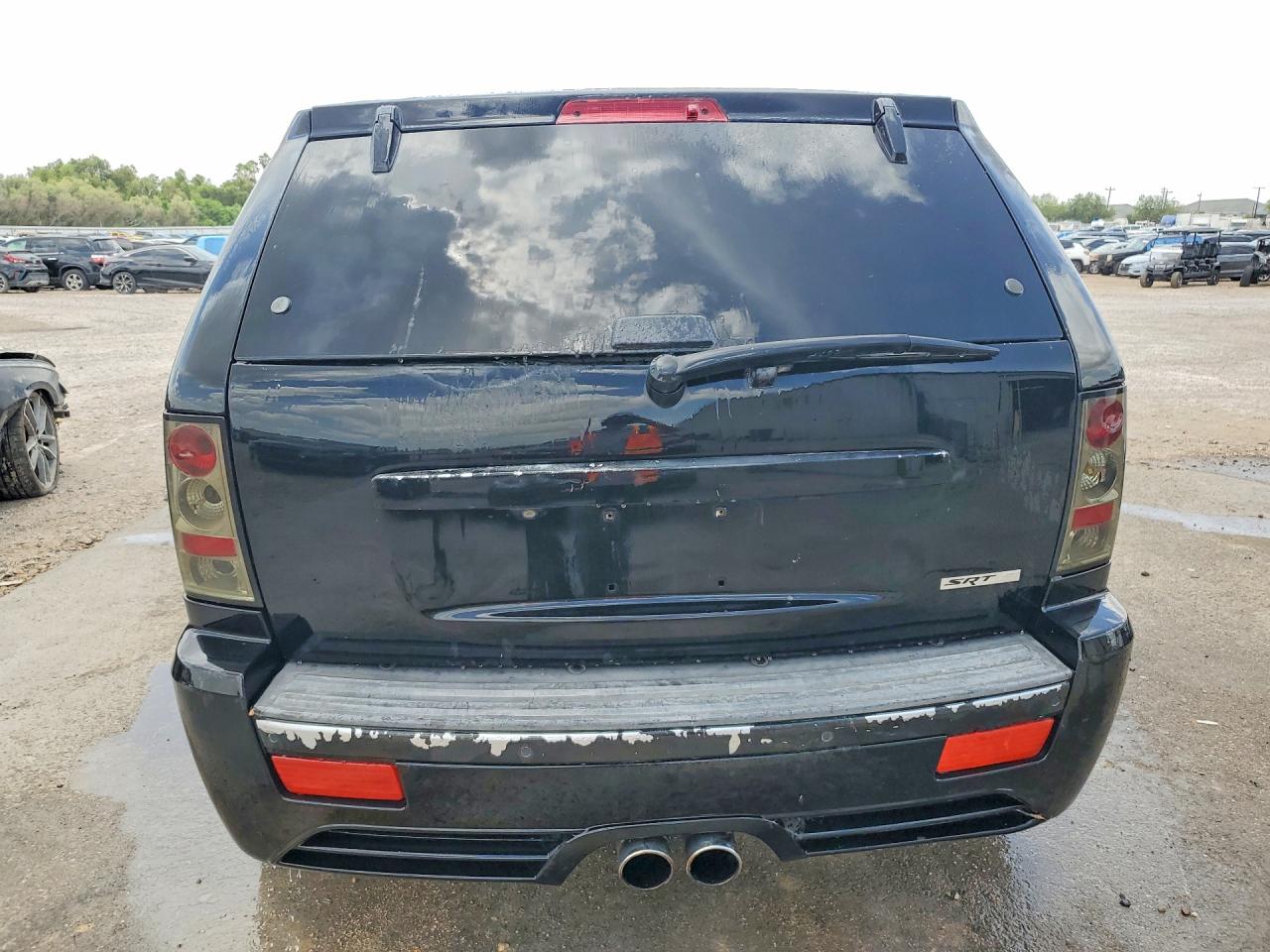 2007 Jeep Grand Cherokee Overland Black vin: 1J8HS68287C513231
