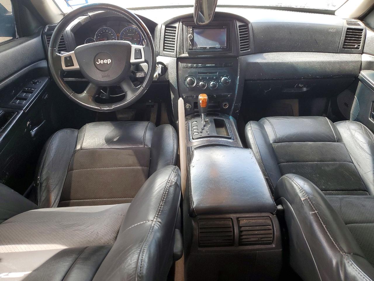 2007 Jeep Grand Cherokee Overland Black vin: 1J8HS68287C513231