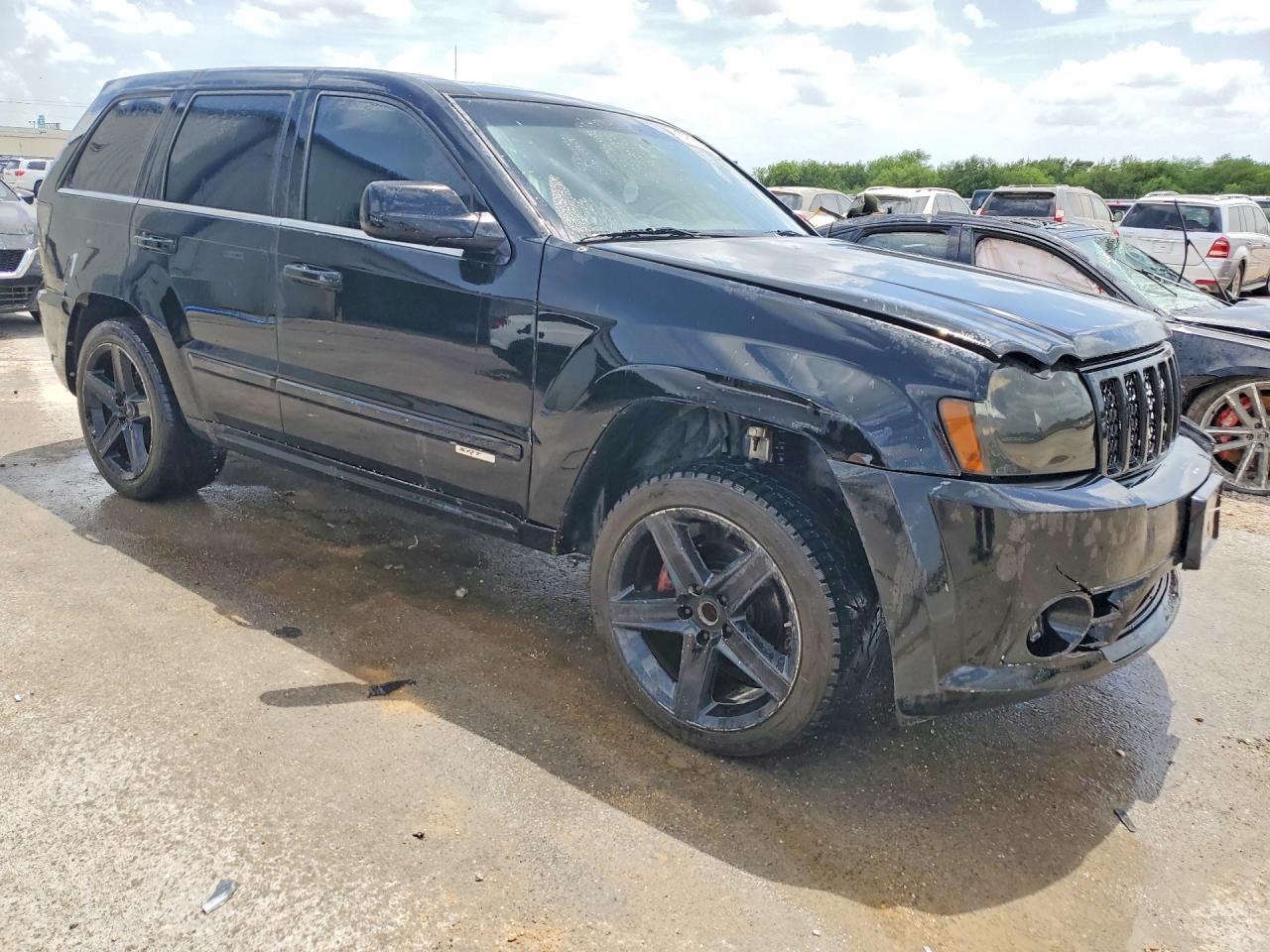 2007 Jeep Grand Cherokee Overland Black vin: 1J8HS68287C513231
