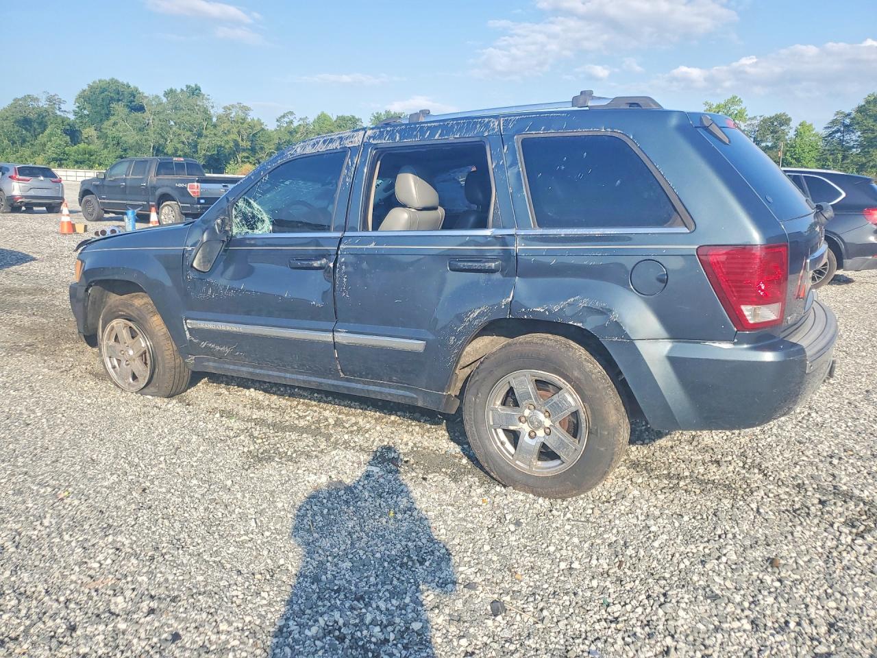 2007 Jeep Grand Cherokee Угольный vin: 1J8HS682X7C505423