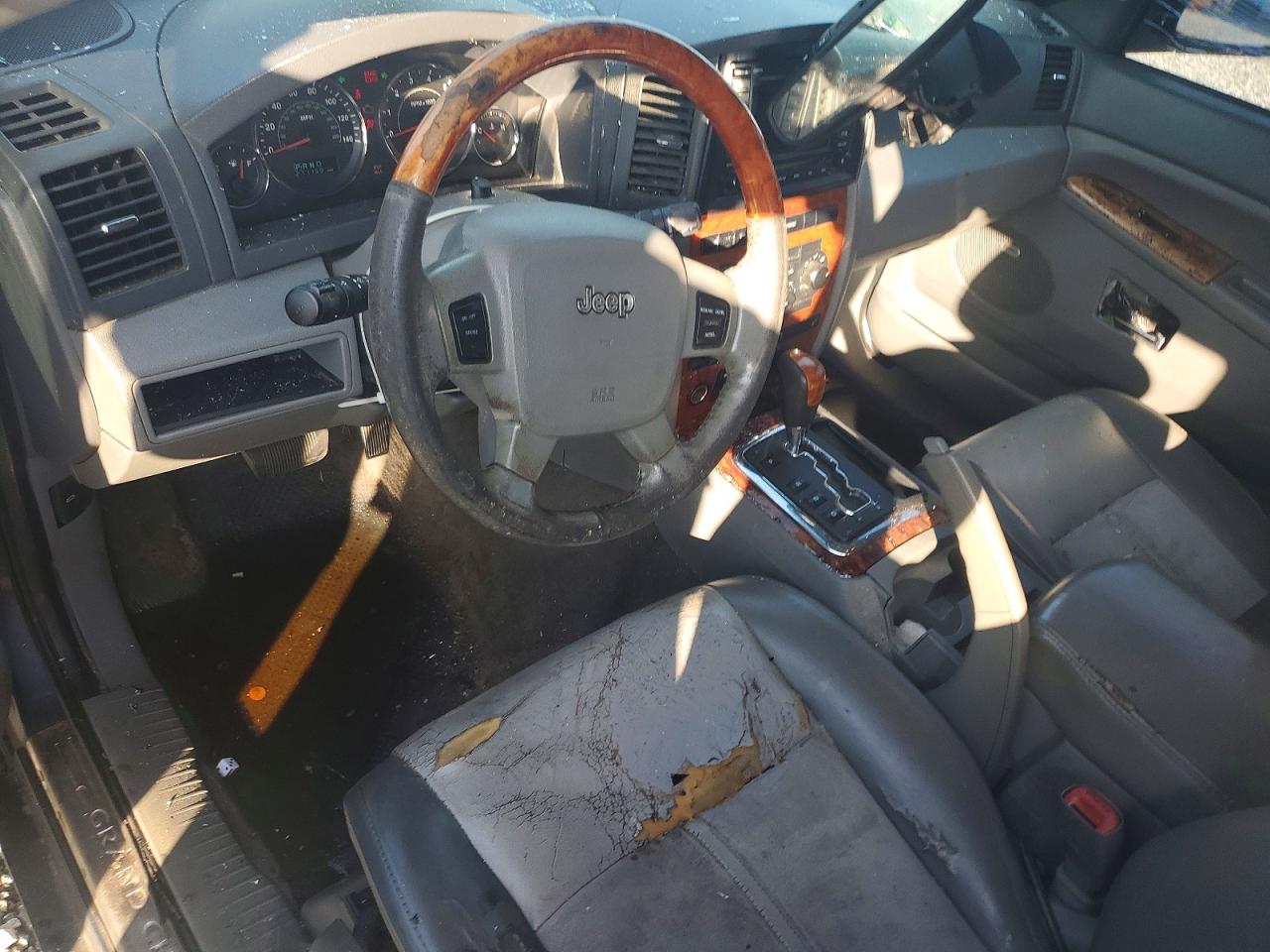 2007 Jeep Grand Cherokee Угольный vin: 1J8HS682X7C505423