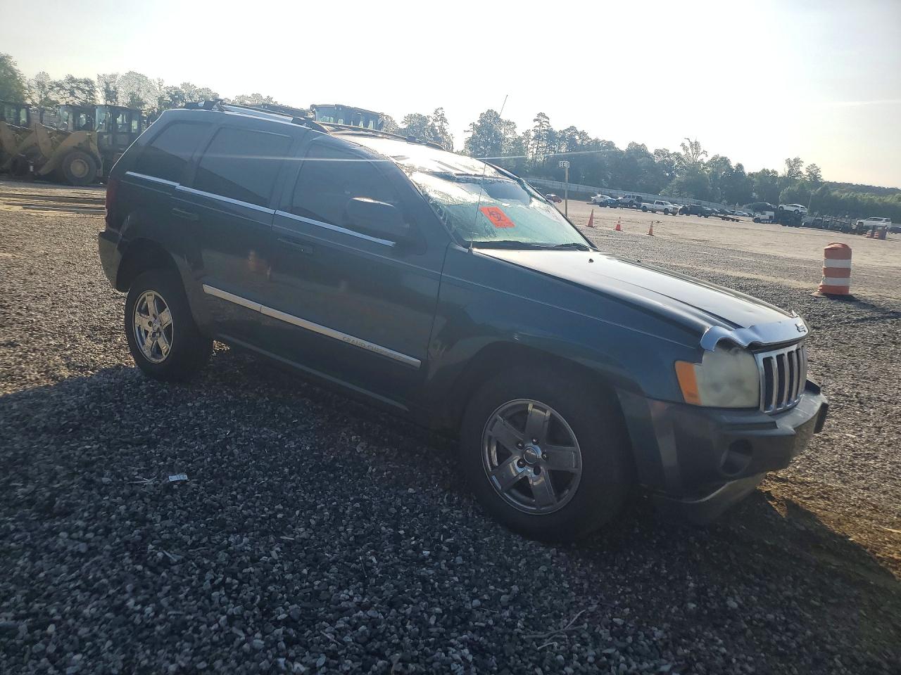 2007 Jeep Grand Cherokee Угольный vin: 1J8HS682X7C505423