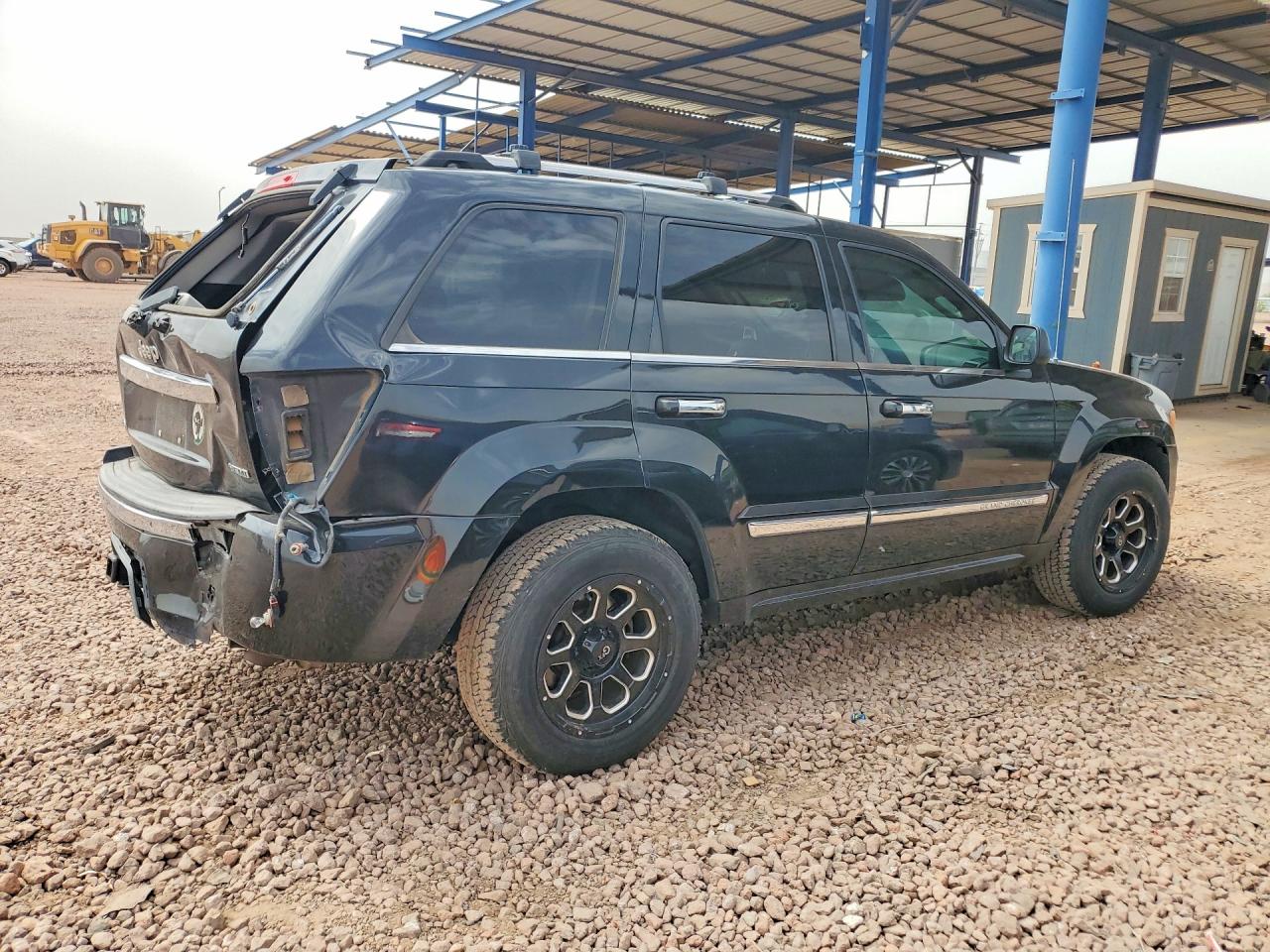 2009 Jeep Grand Cherokee Overland Black vin: 1J8HS68T99C554494