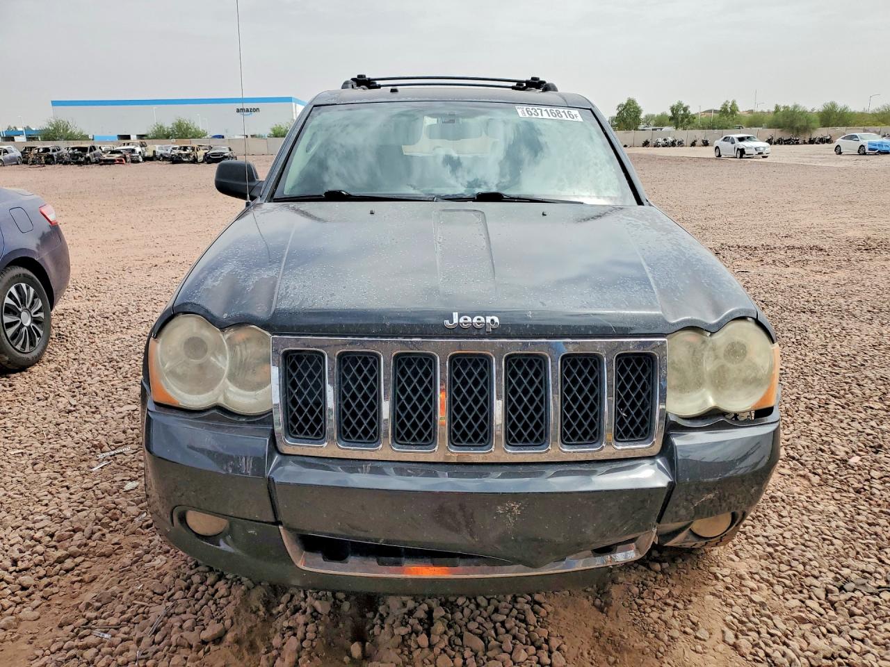 2009 Jeep Grand Cherokee Overland Black vin: 1J8HS68T99C554494