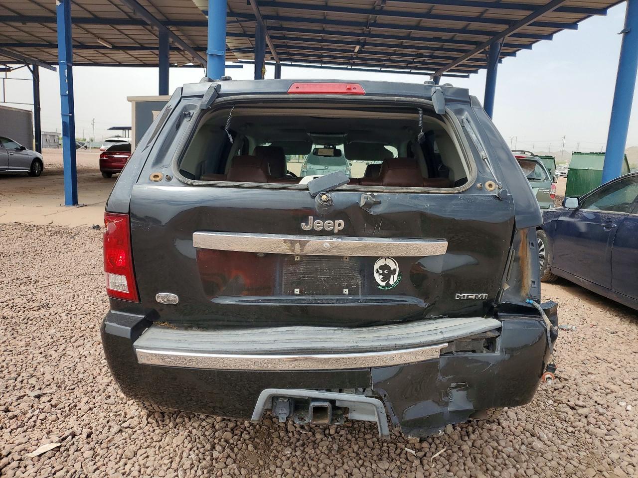 2009 Jeep Grand Cherokee Overland Black vin: 1J8HS68T99C554494