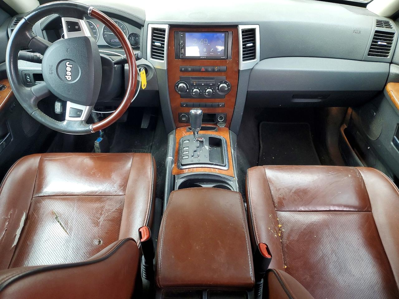 2009 Jeep Grand Cherokee Overland Black vin: 1J8HS68T99C554494