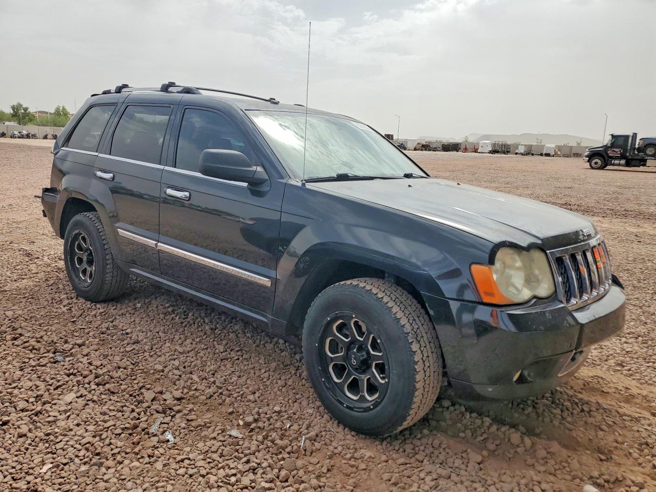 2009 Jeep Grand Cherokee Overland Black vin: 1J8HS68T99C554494