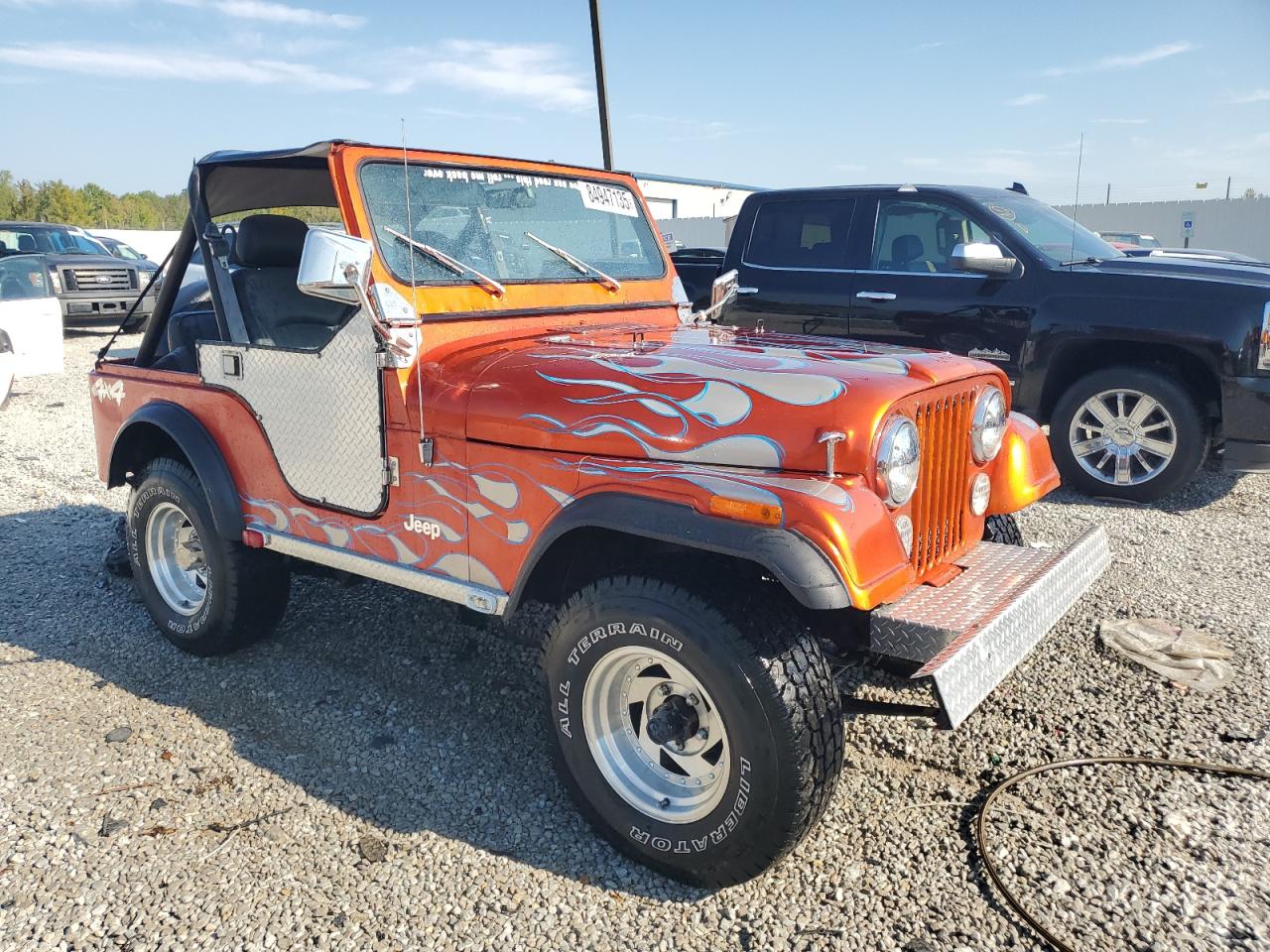 1982 Jeep Jeep Cj5 Orange vin: 1JCBM85A2CT005585