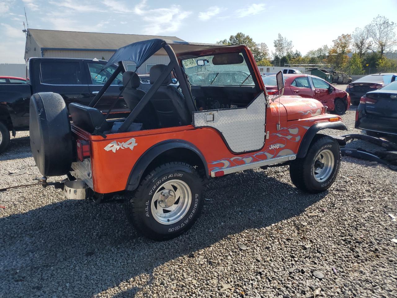 1982 Jeep Jeep Cj5 Orange vin: 1JCBM85A2CT005585