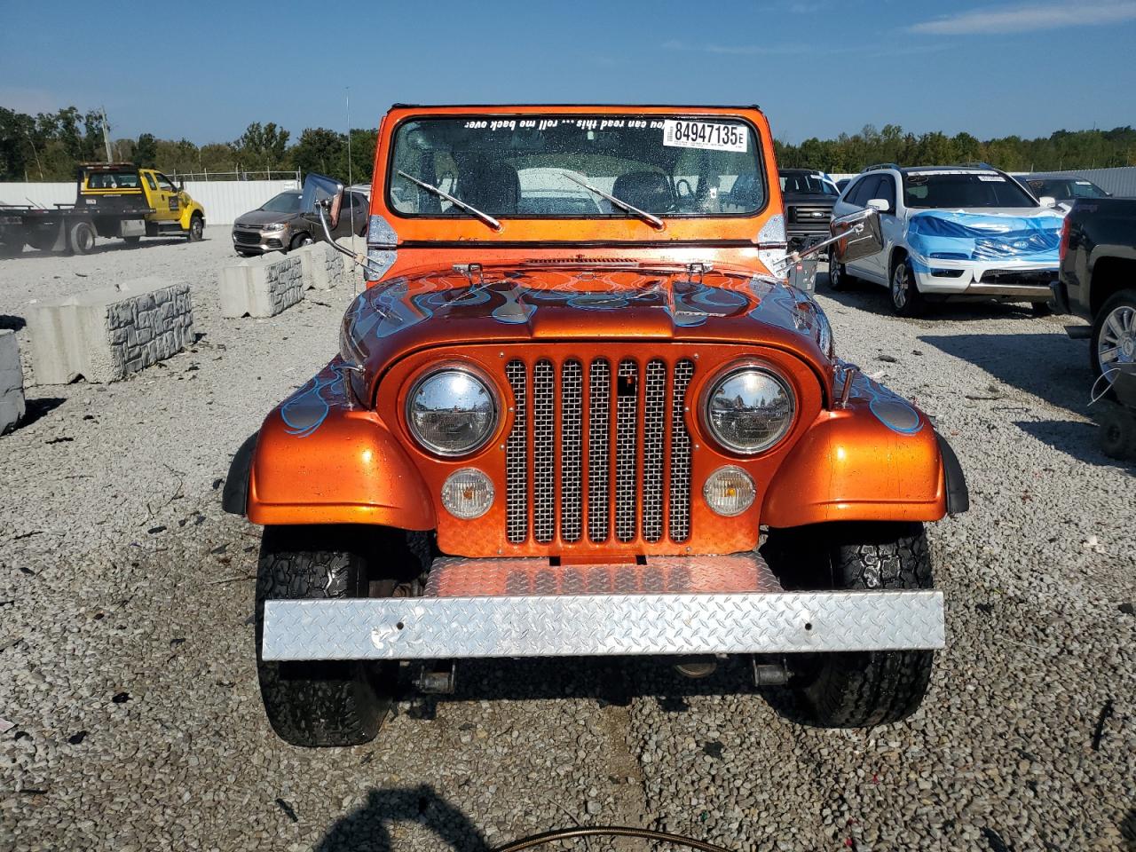 1982 Jeep Jeep Cj5 Orange vin: 1JCBM85A2CT005585