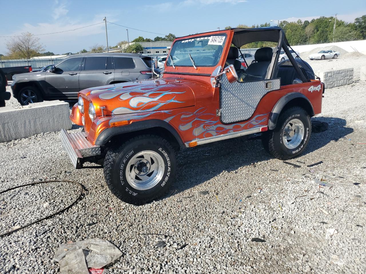 1982 Jeep Jeep Cj5 Orange vin: 1JCBM85A2CT005585
