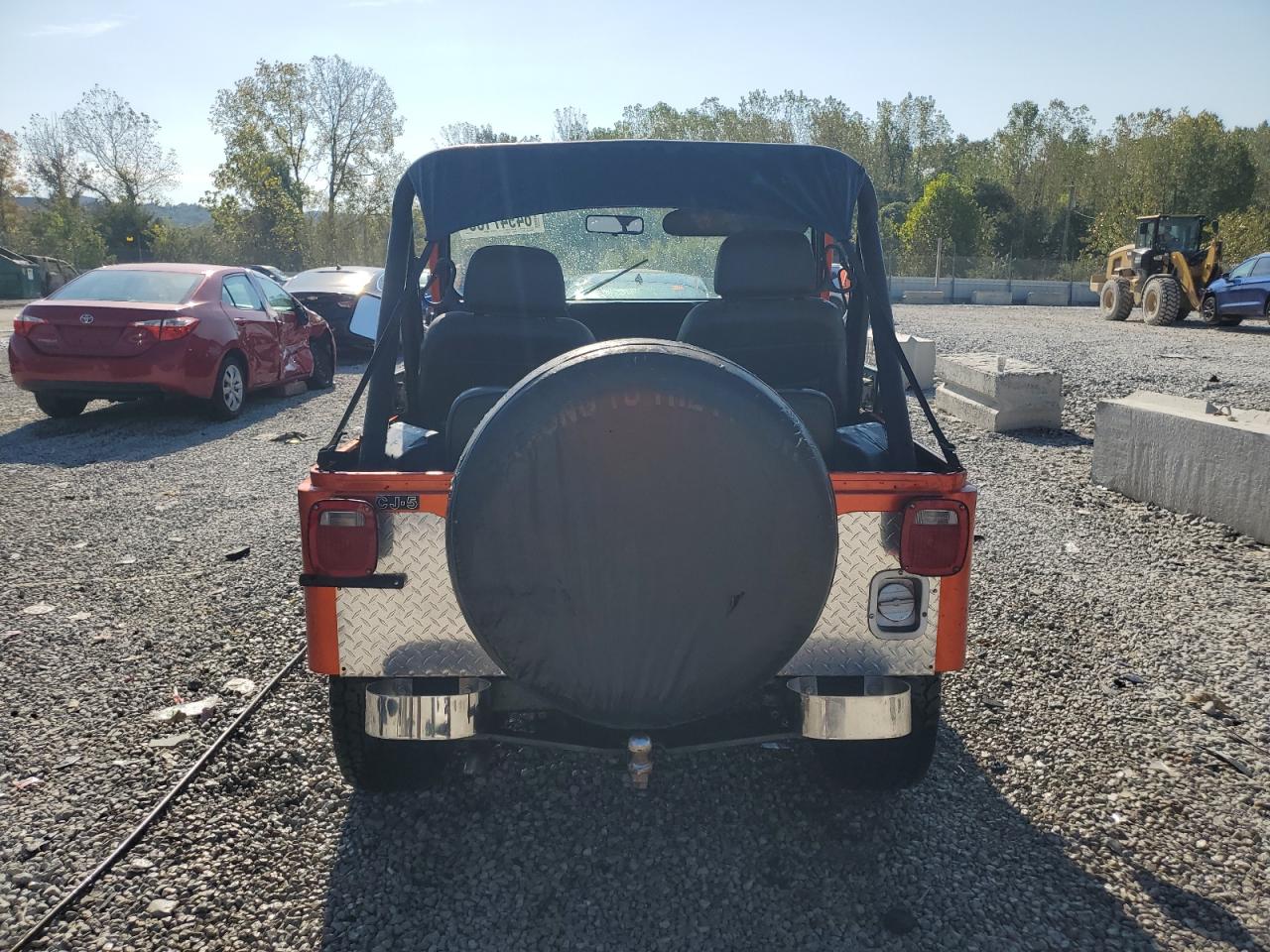 1982 Jeep Jeep Cj5 Orange vin: 1JCBM85A2CT005585