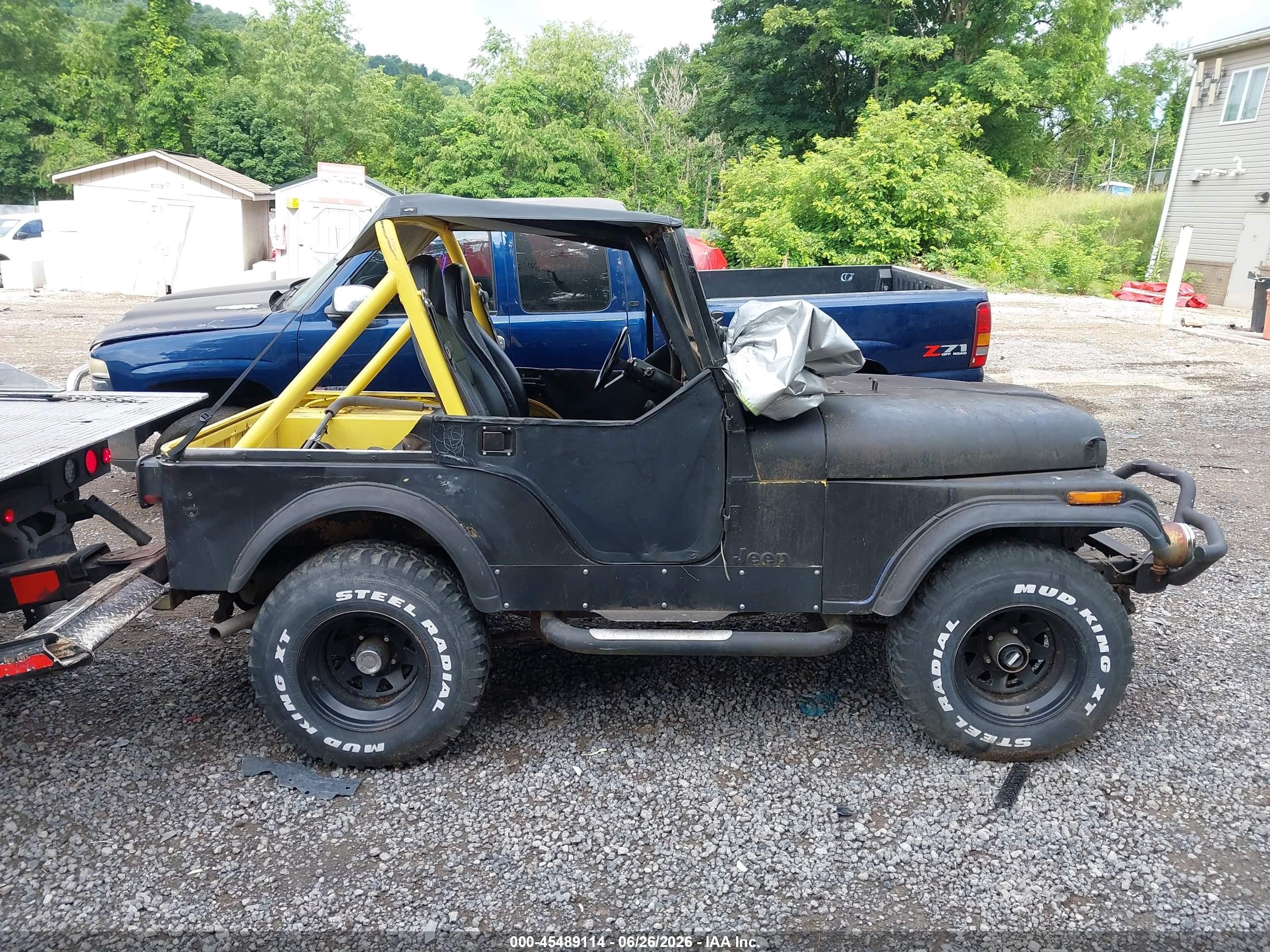 1982 Jeep Jeep Cj5 Black vin: 1JCBN85AXCT012152